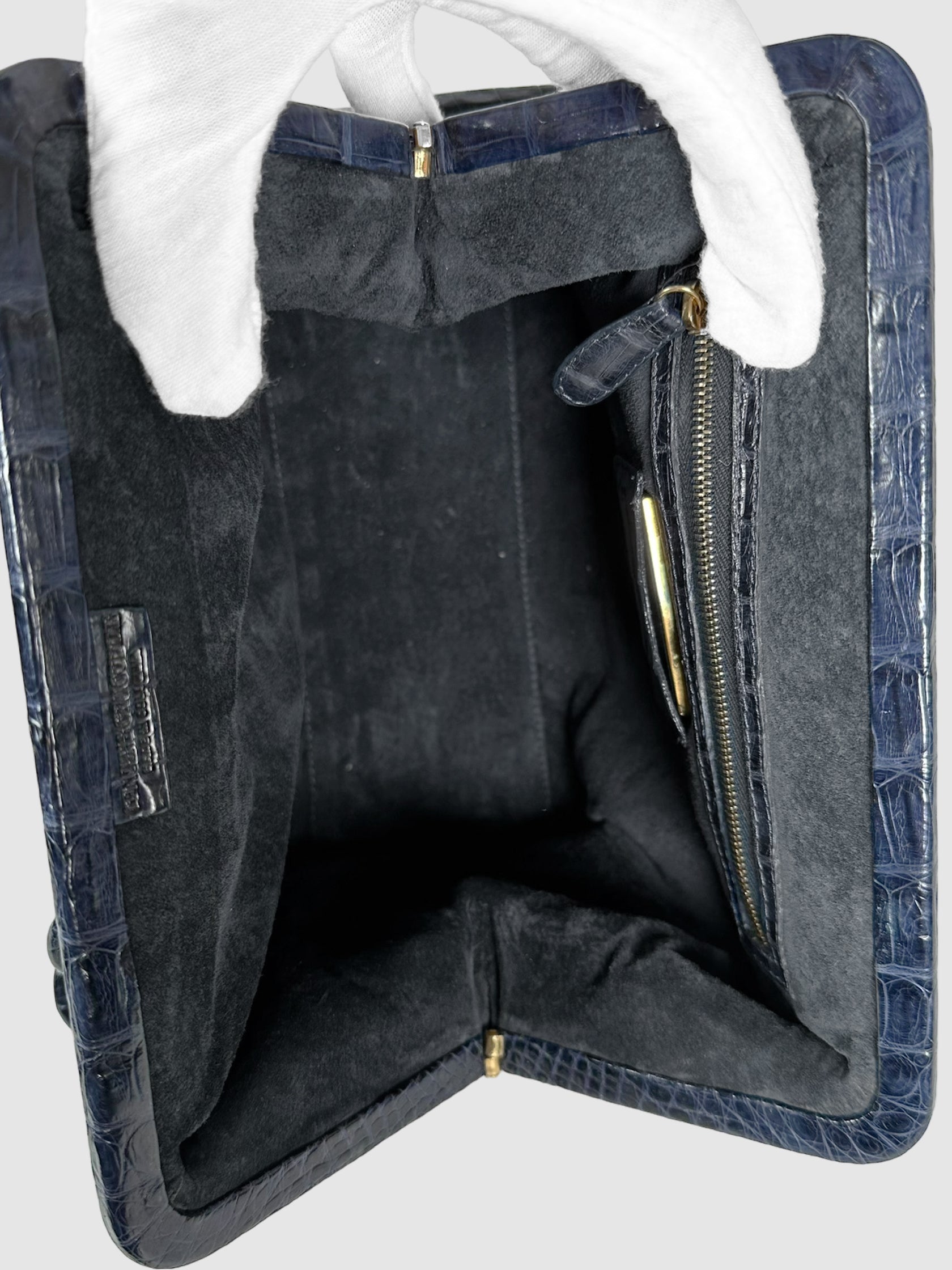 Small Crocodile Hand Bag