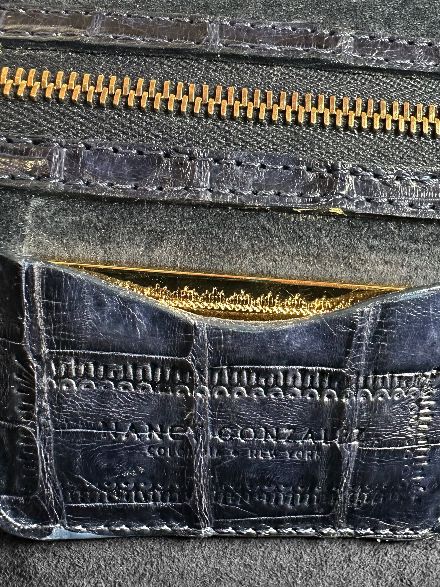 Small Crocodile Hand Bag