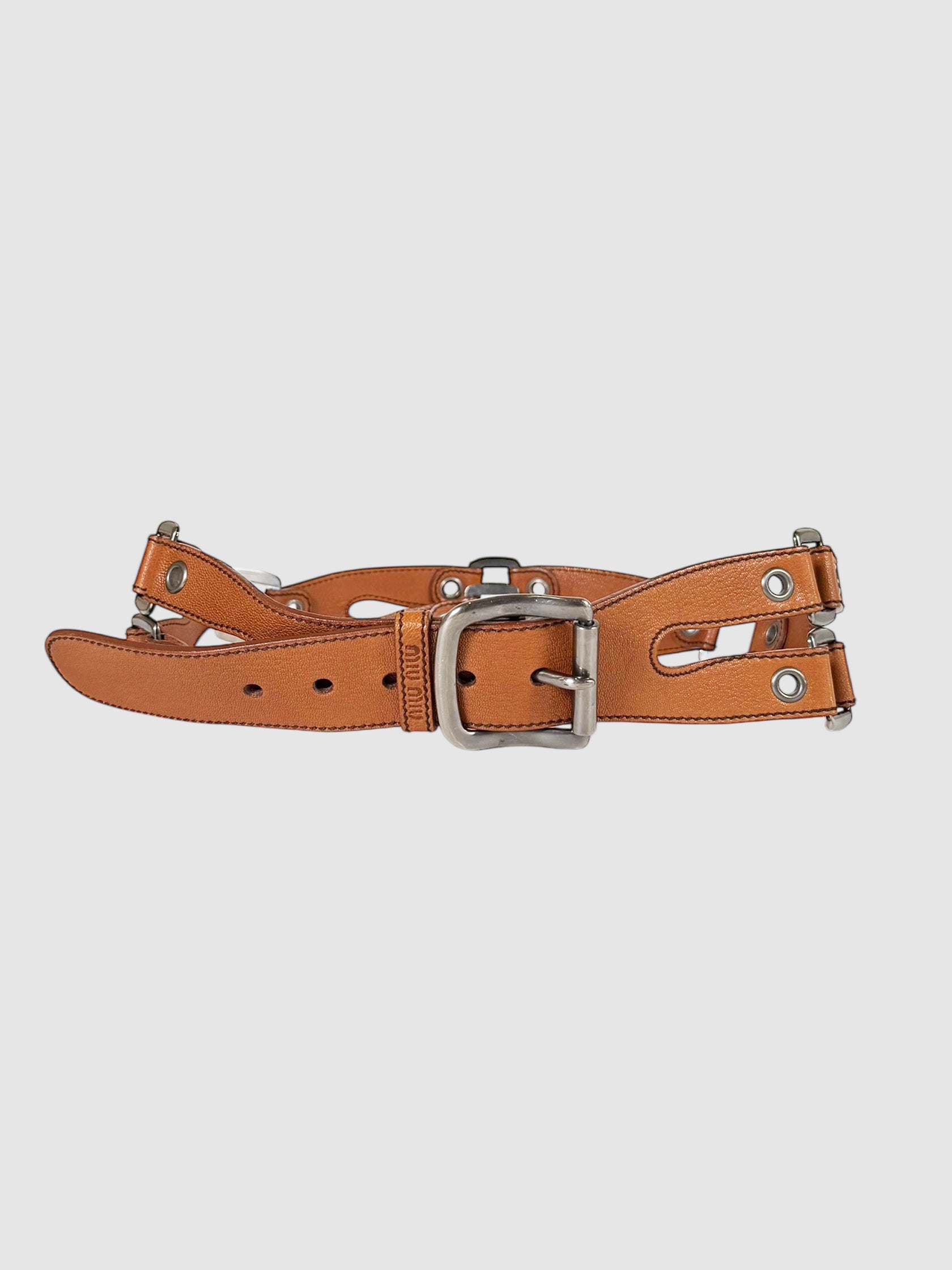 Grommet and Buckled Belt