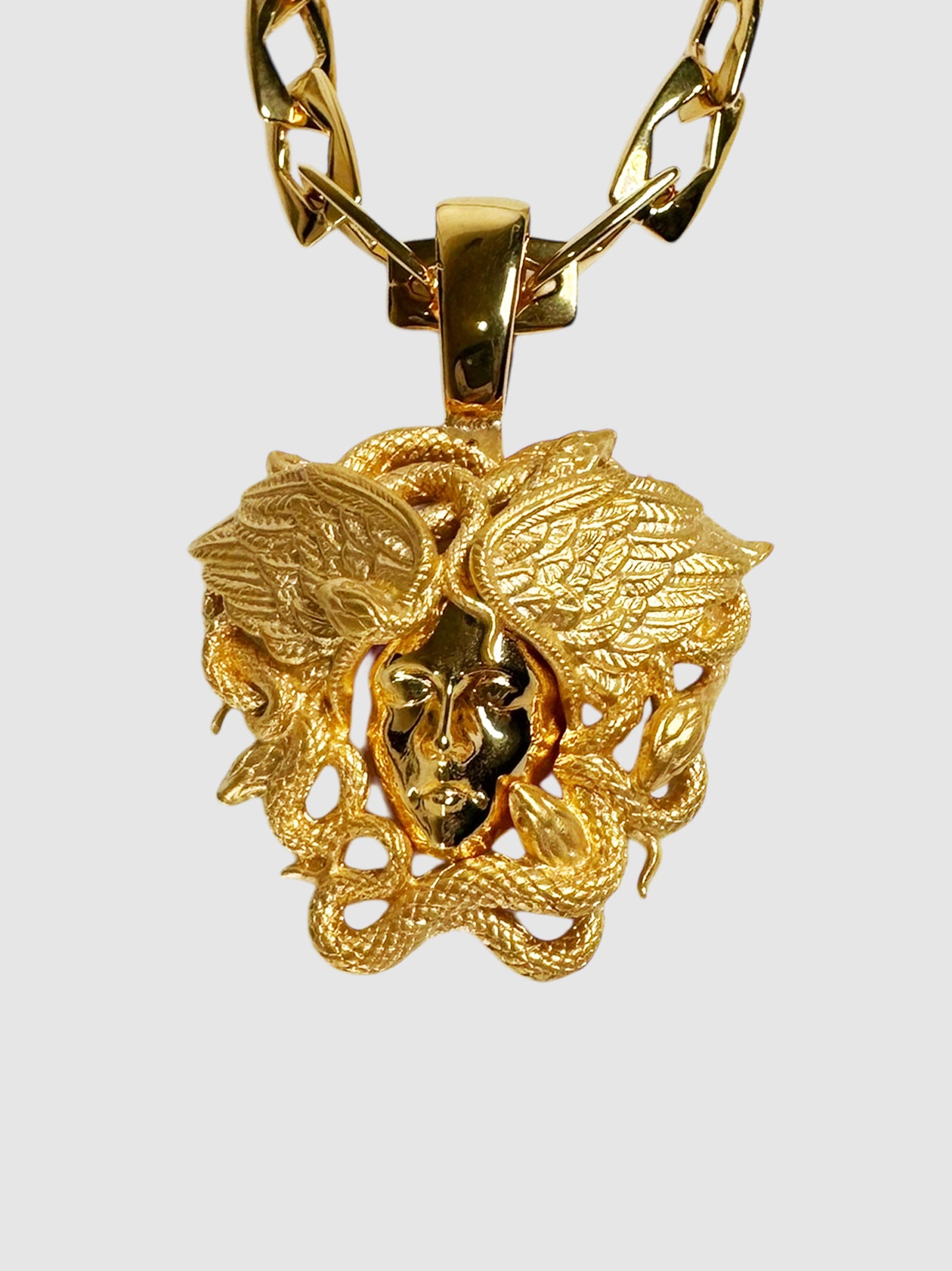 Medusa Serpent Necklace