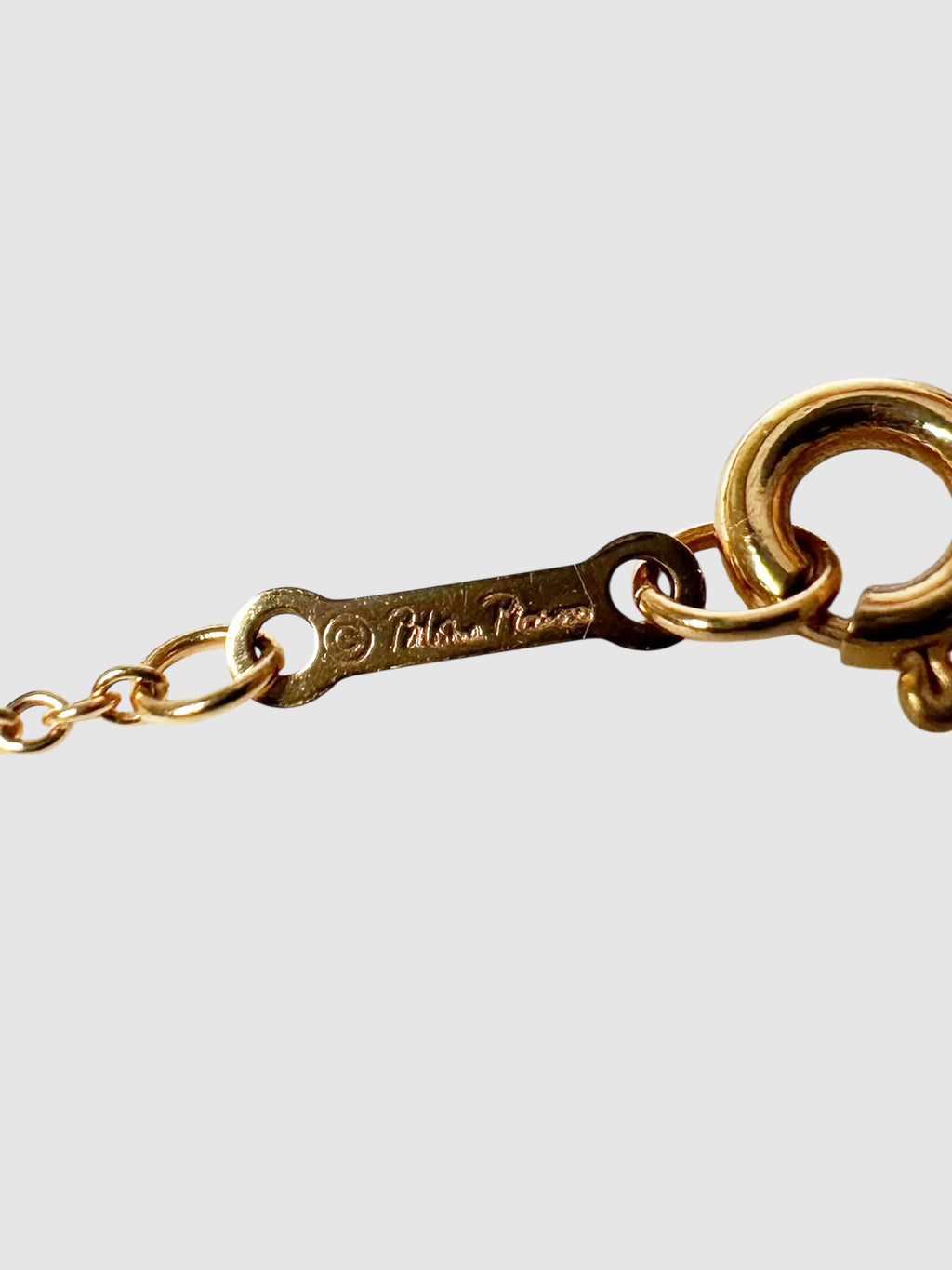 Olive Leaf Vine Pendant Necklace