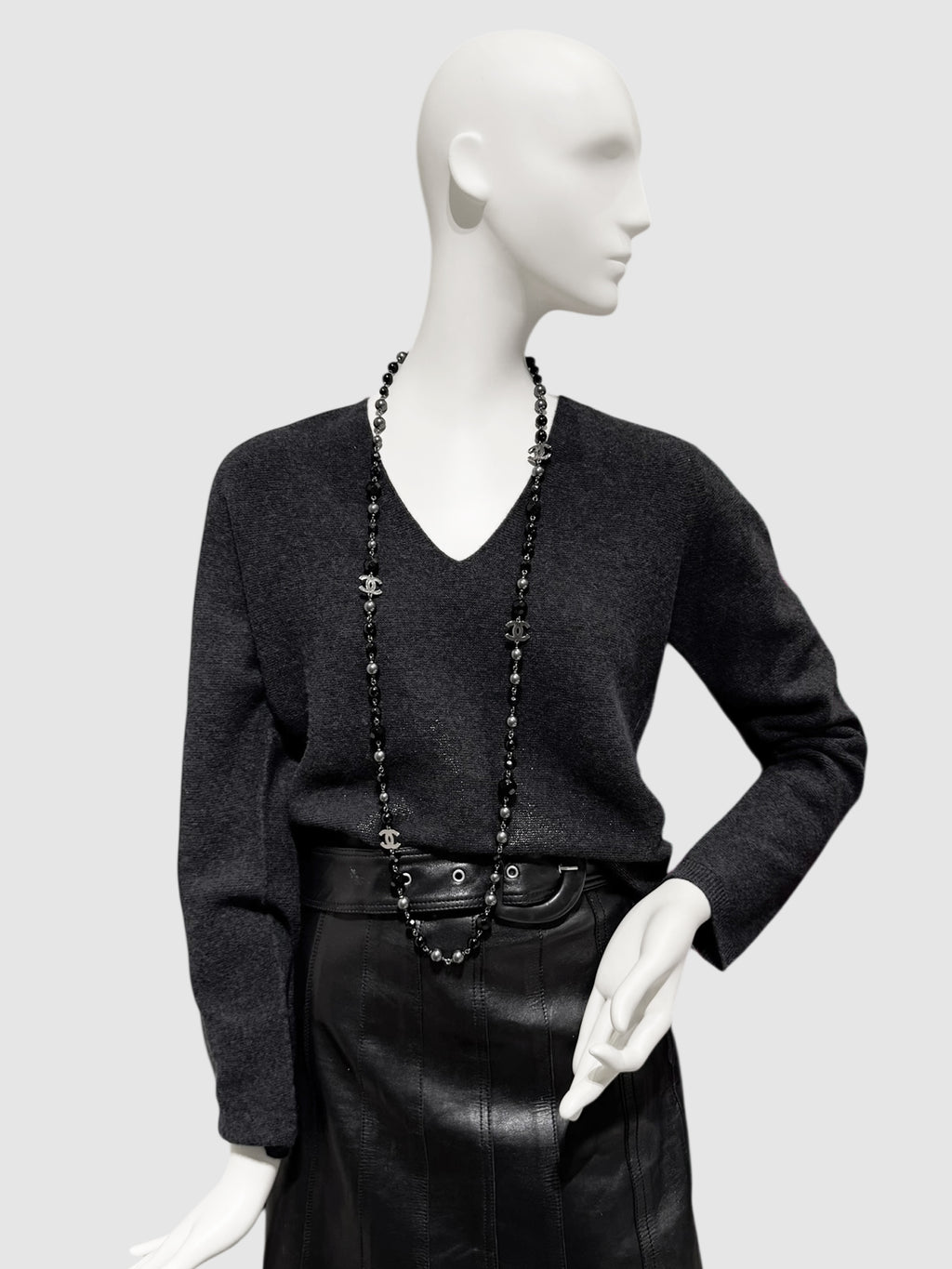 2013 CC Beaded Long Necklace