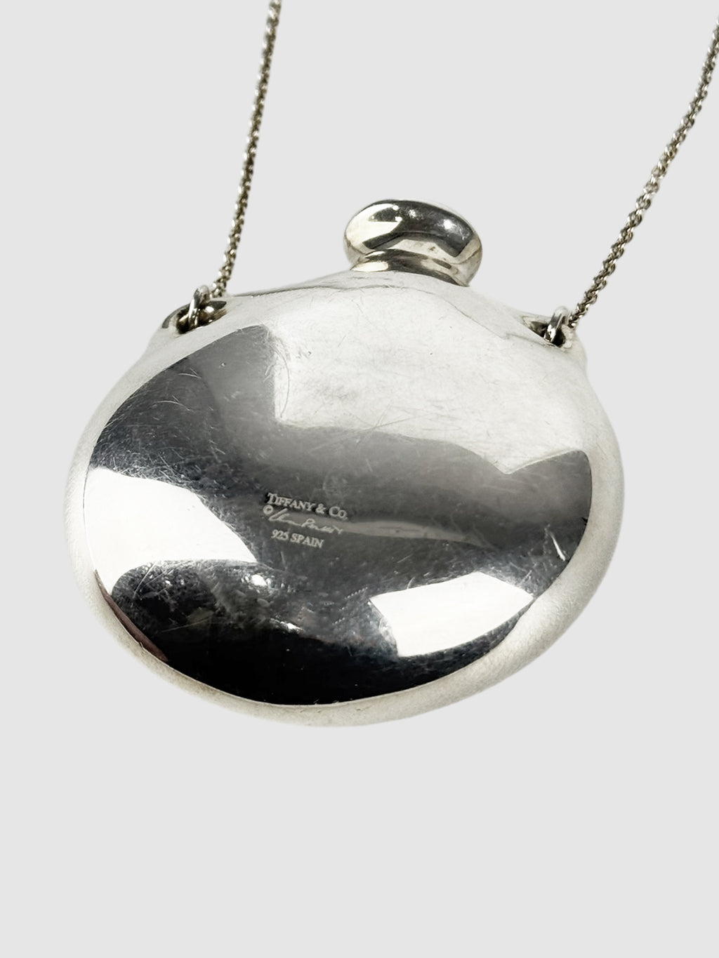 Open Bottle Pendant Necklace