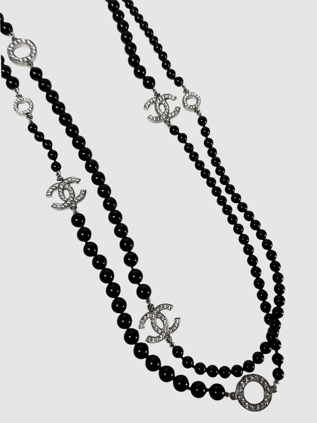 2016 Long Beaded CC Necklace