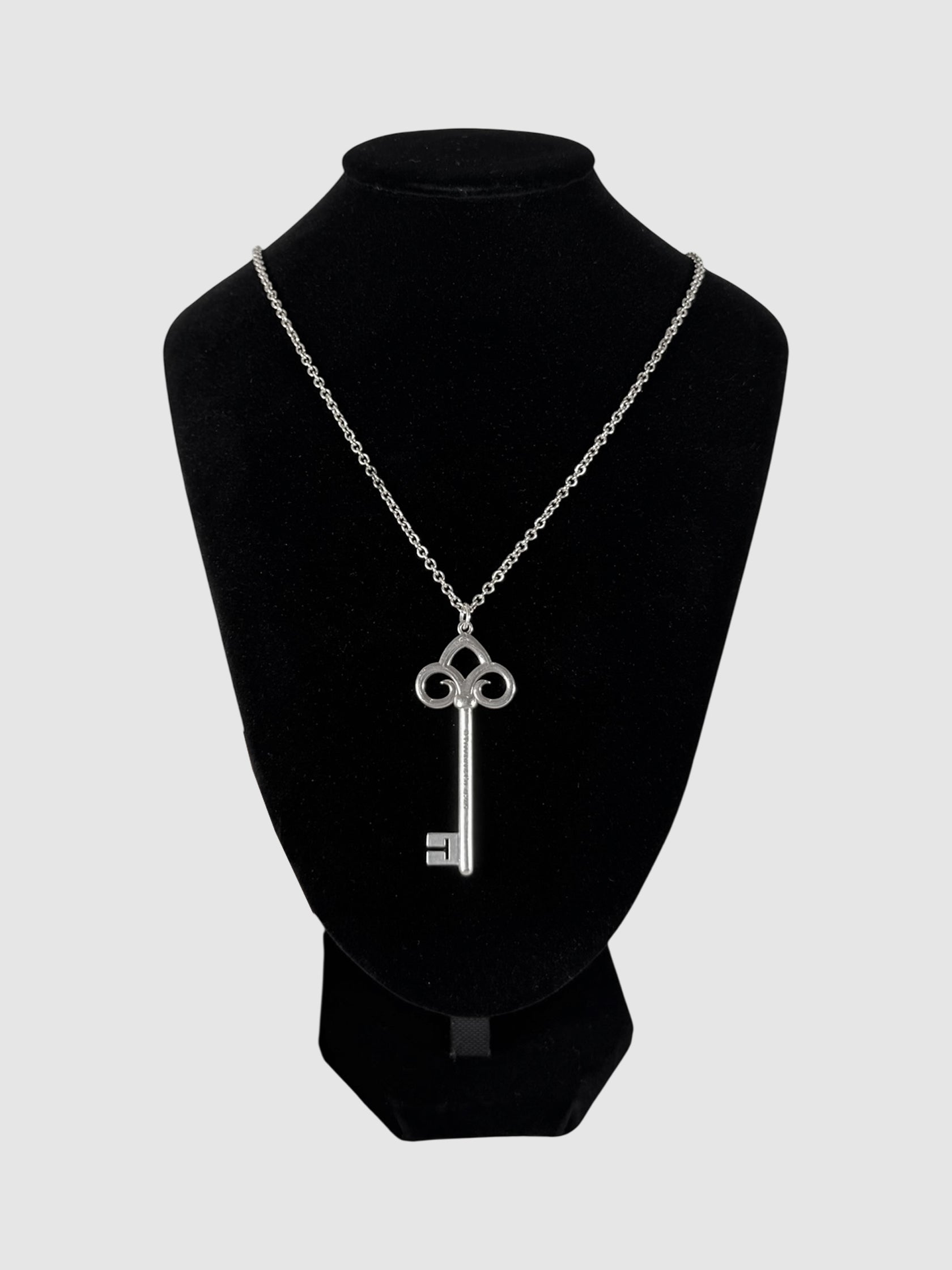 Fleur De Lis Key Necklace