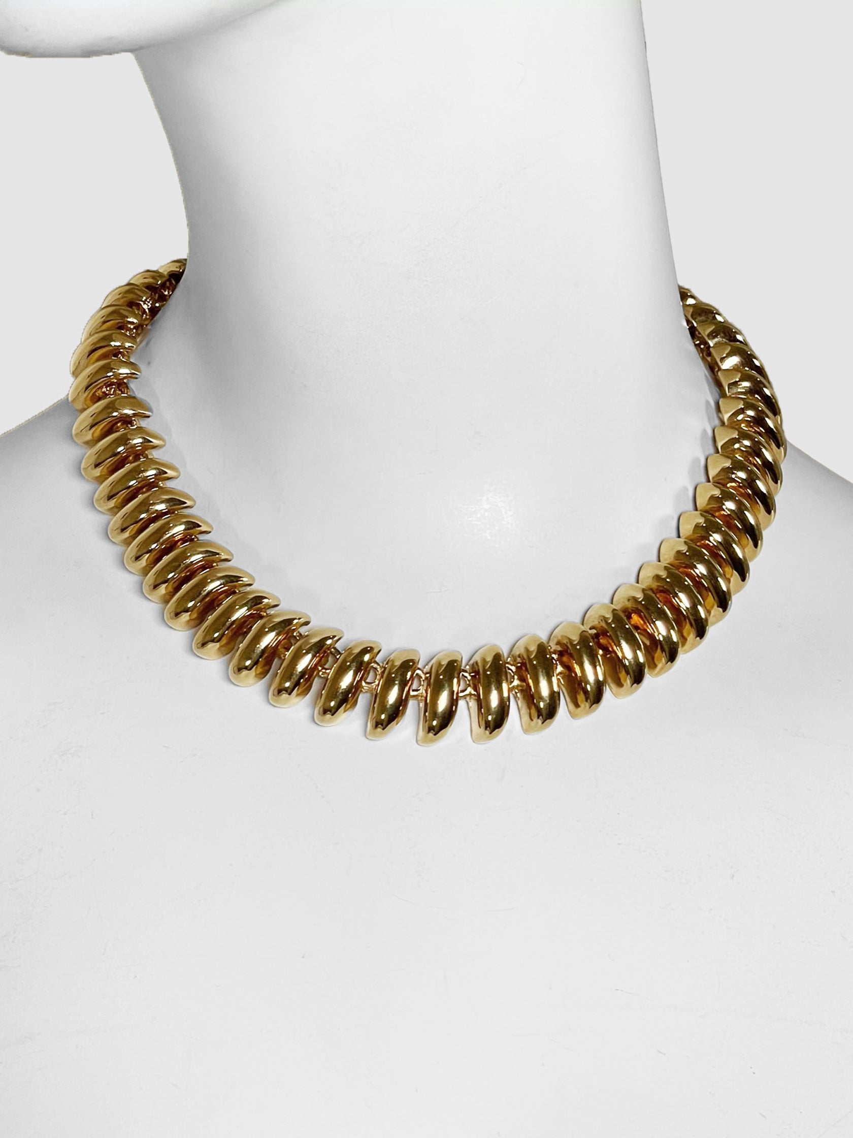 Vintage Chain Choker Necklace