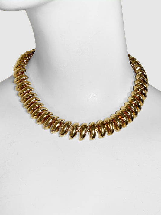 Vintage Chain Choker Necklace