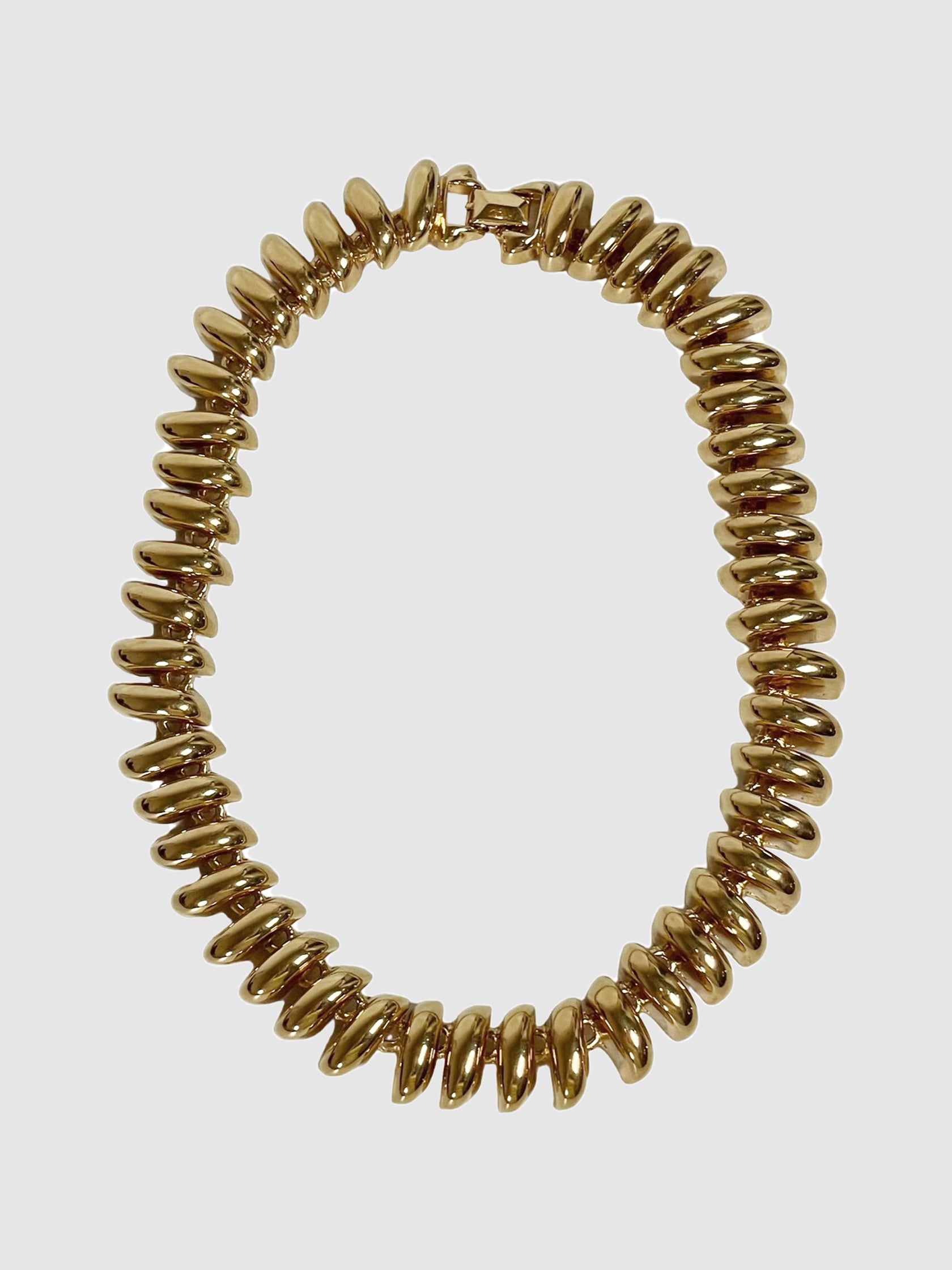 Vintage Chain Choker Necklace