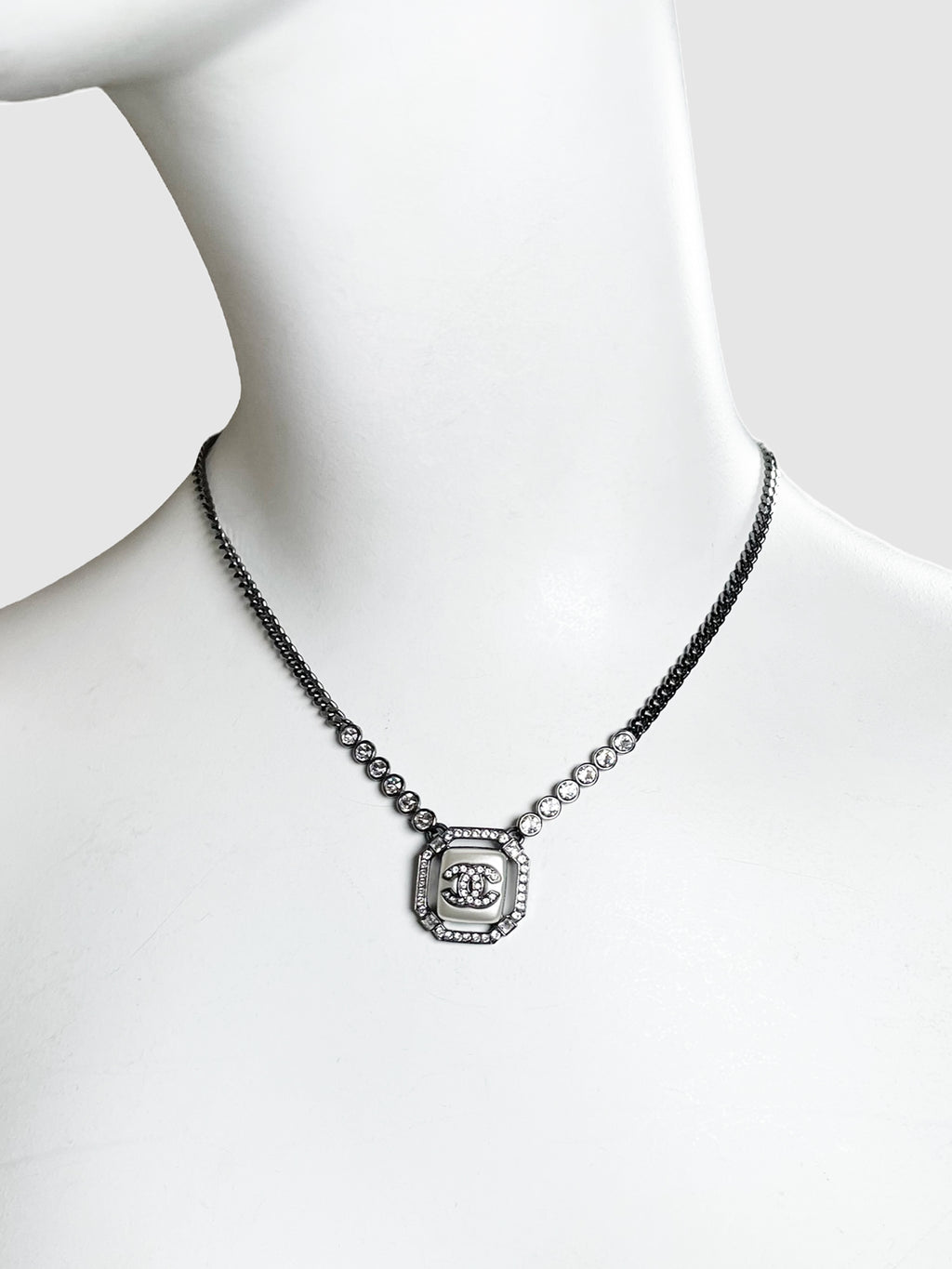 CC Rhinestone Necklace