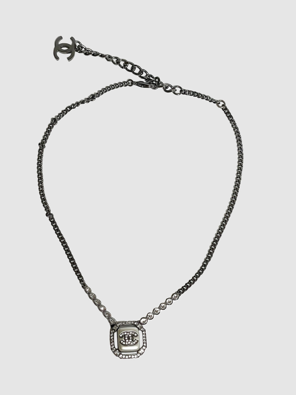 CC Rhinestone Necklace