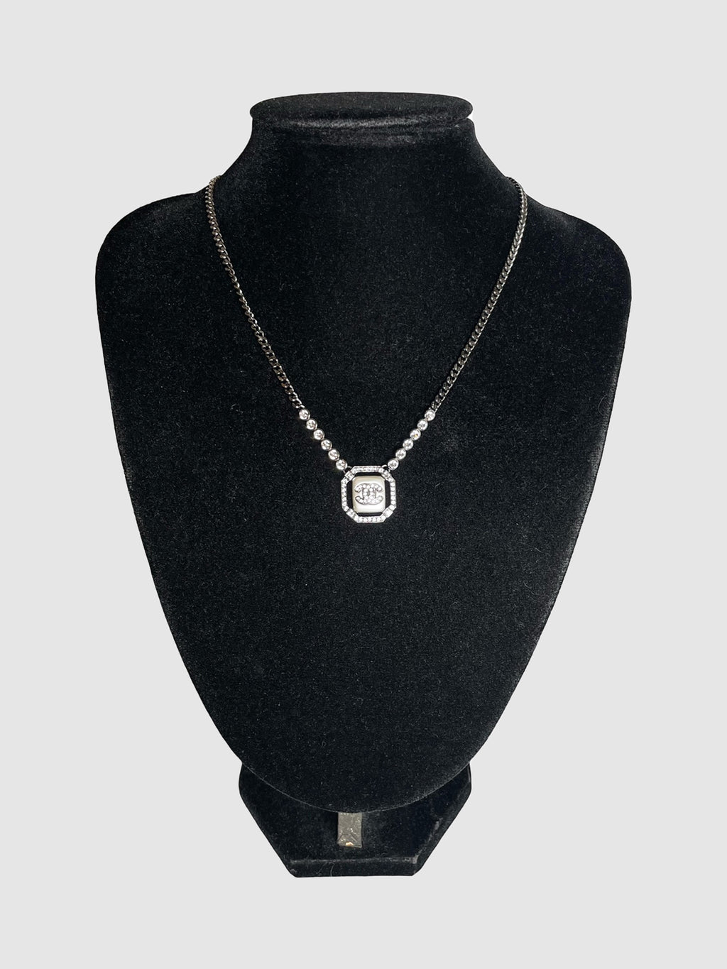 CC Rhinestone Necklace