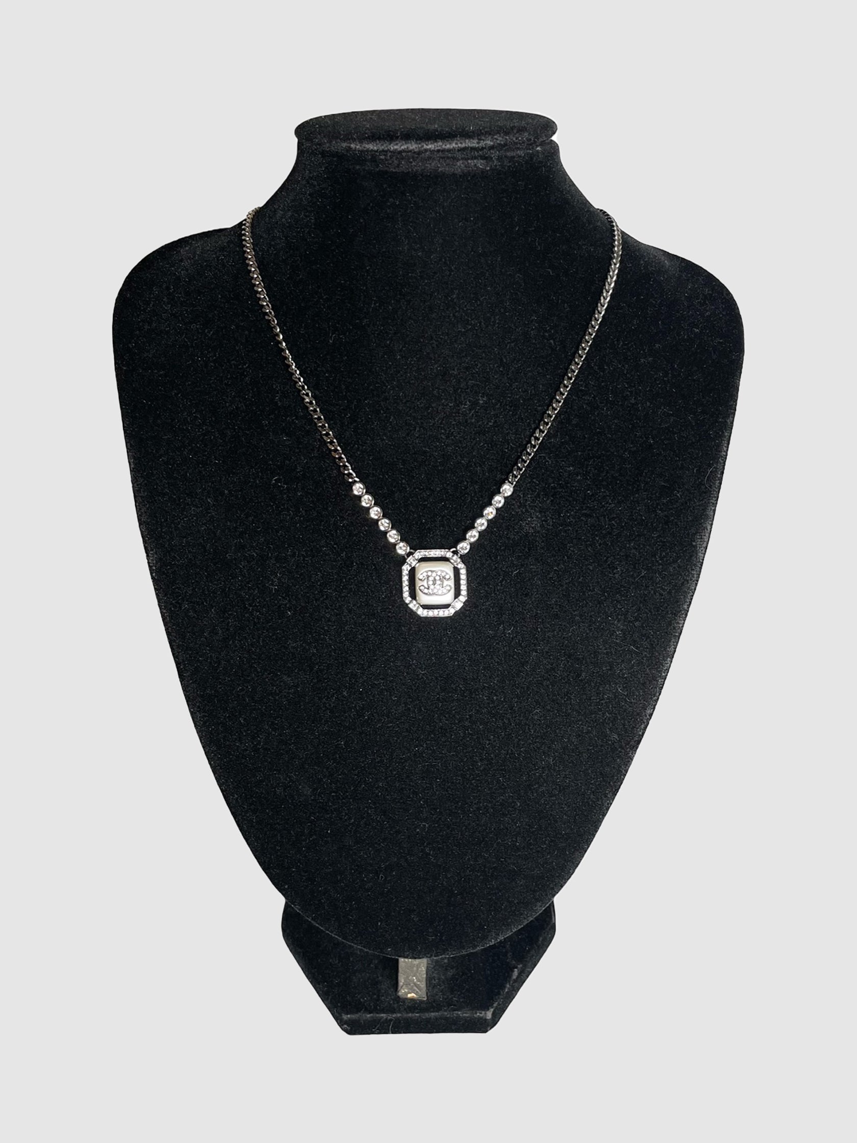 CC Rhinestone Necklace