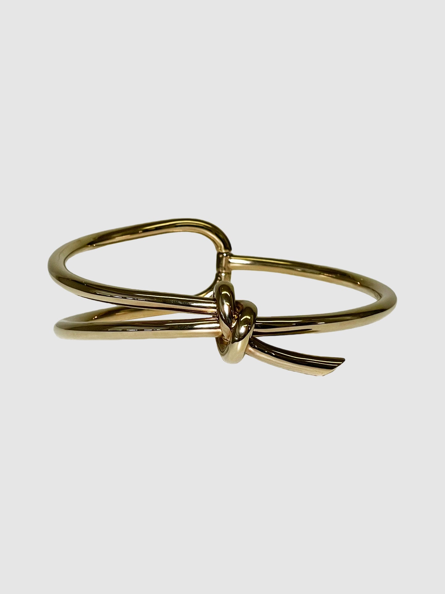 Balenciaga Golden Asymmetric Choker Necklace