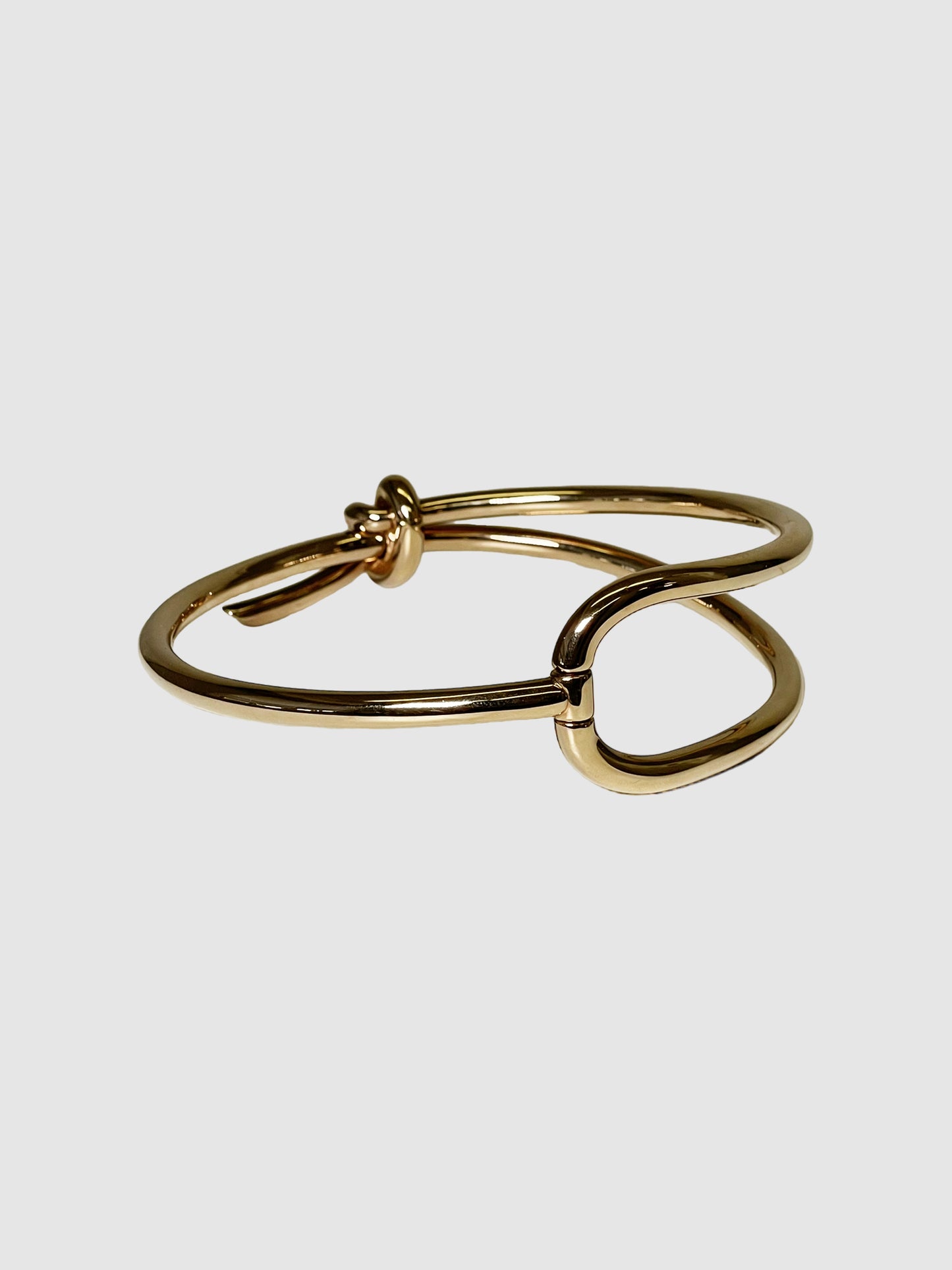 Balenciaga Golden Asymmetric Choker Necklace