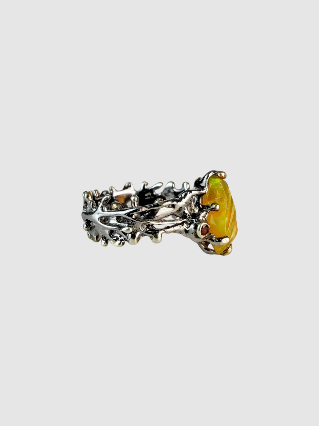 Raw Citrine Ring