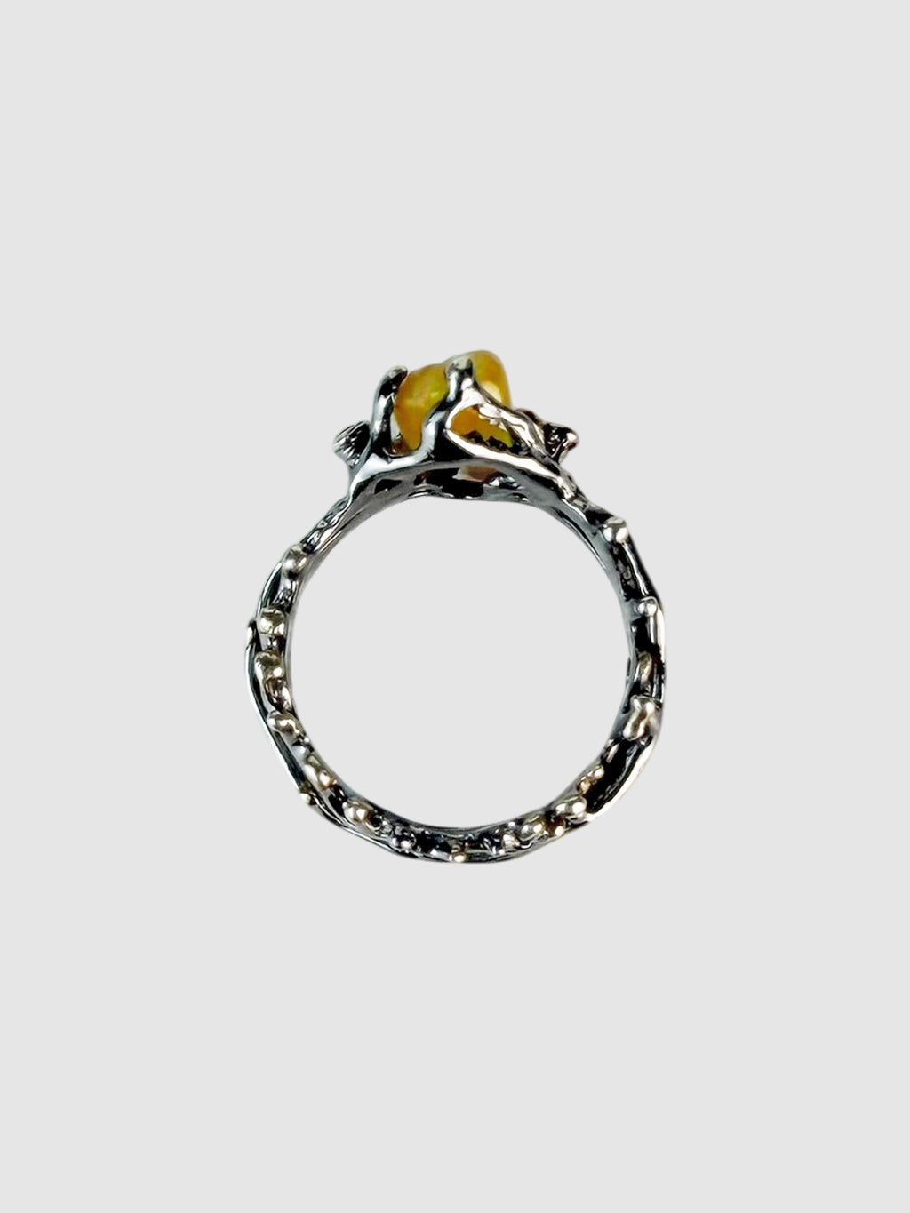Raw Citrine Ring