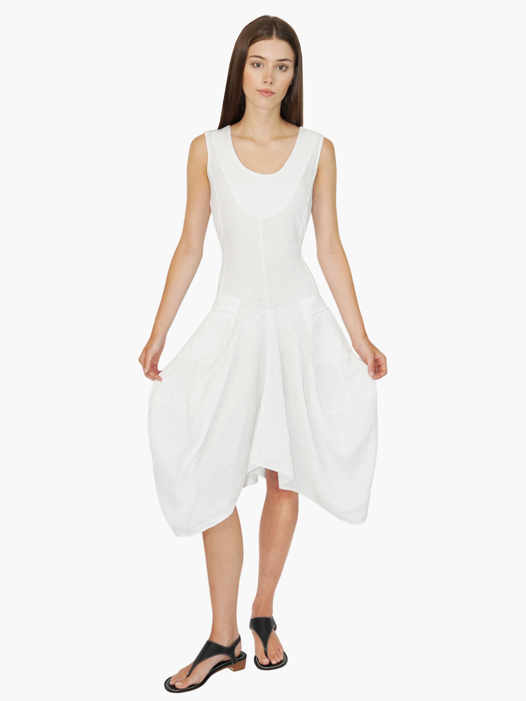Linen Parachute Dress