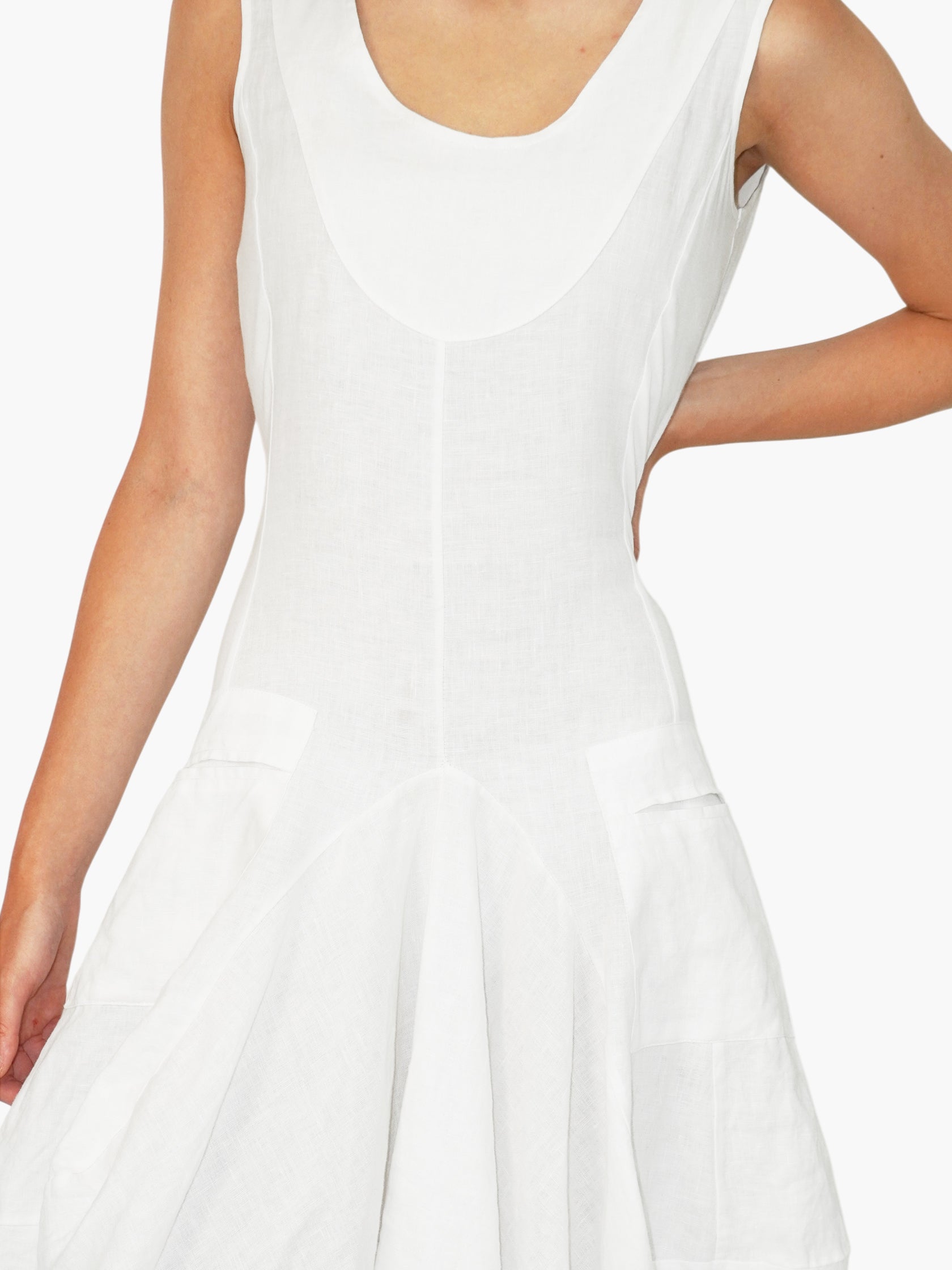 Linen Parachute Dress