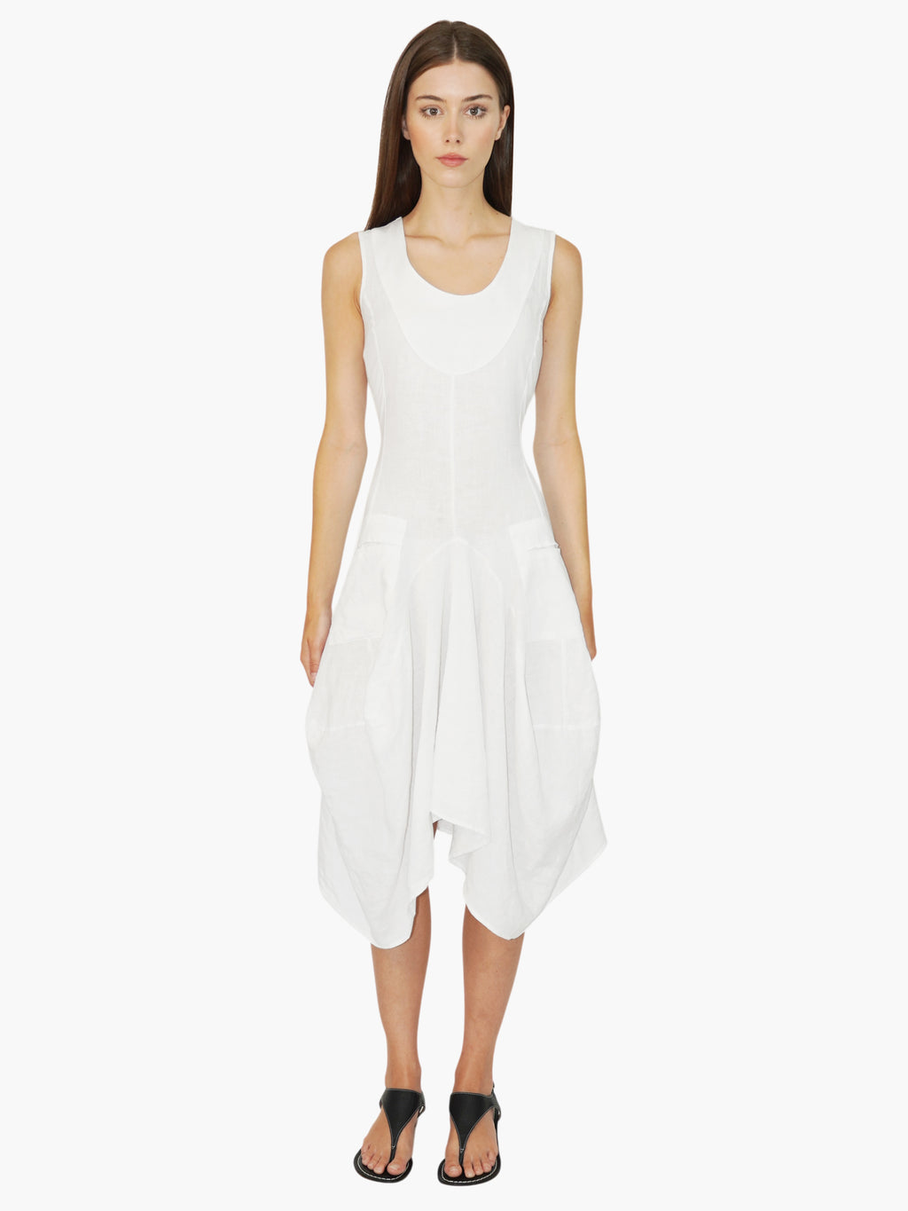 Linen Parachute Dress
