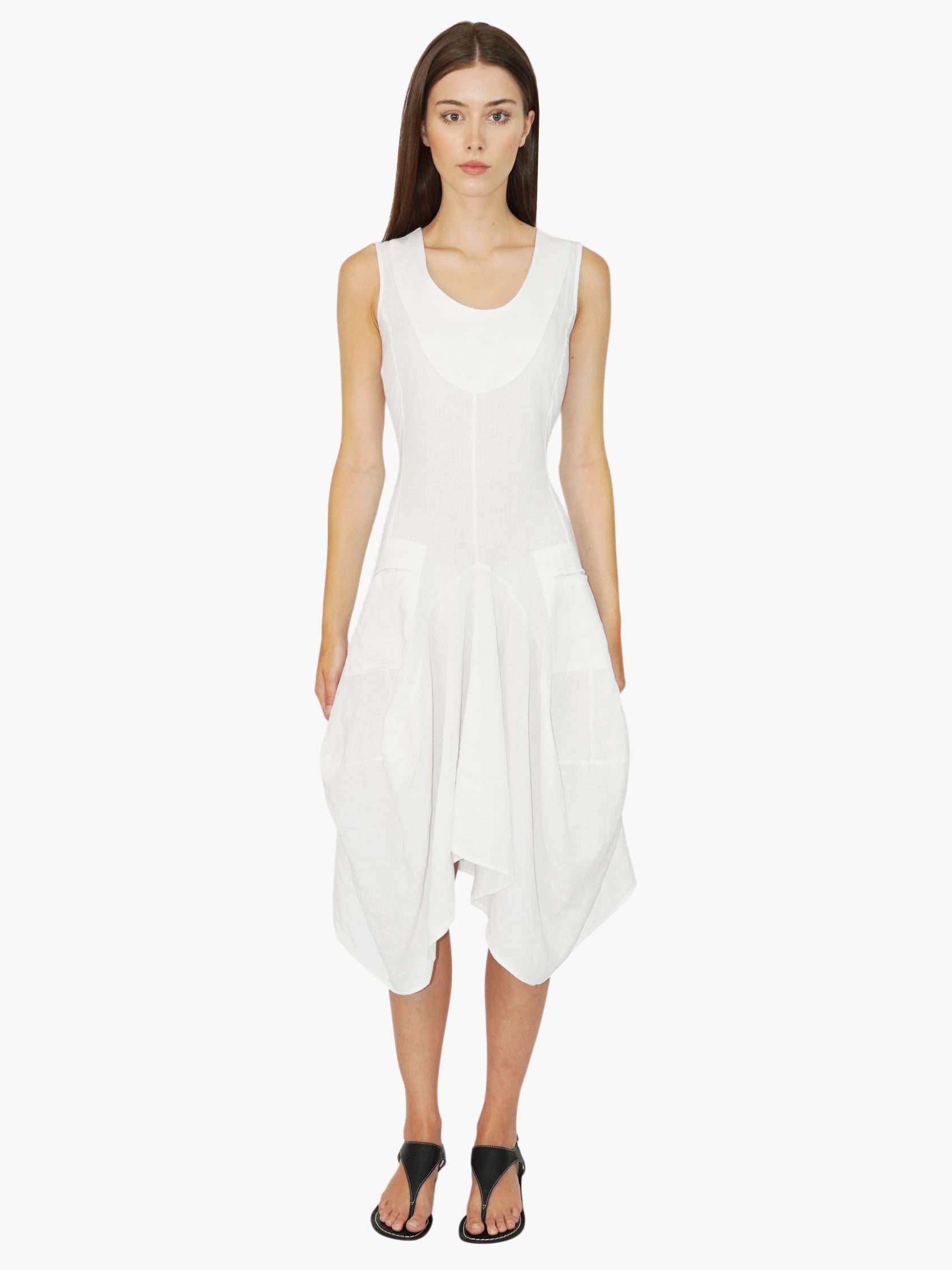 Linen Parachute Dress