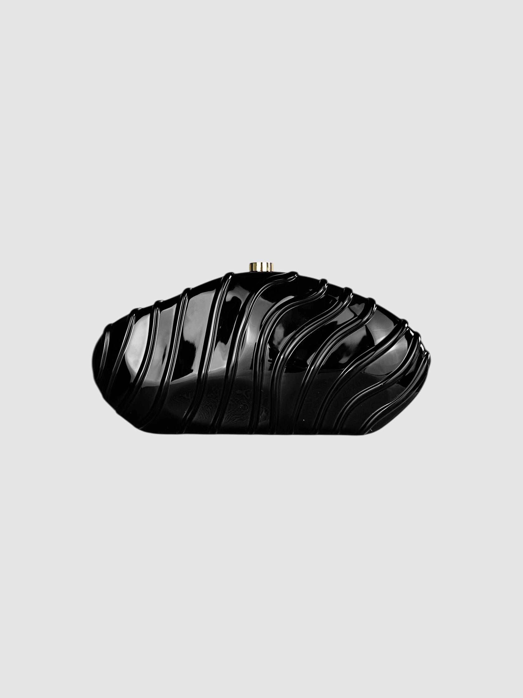 Acrylic Shell Chain Strap Clutch