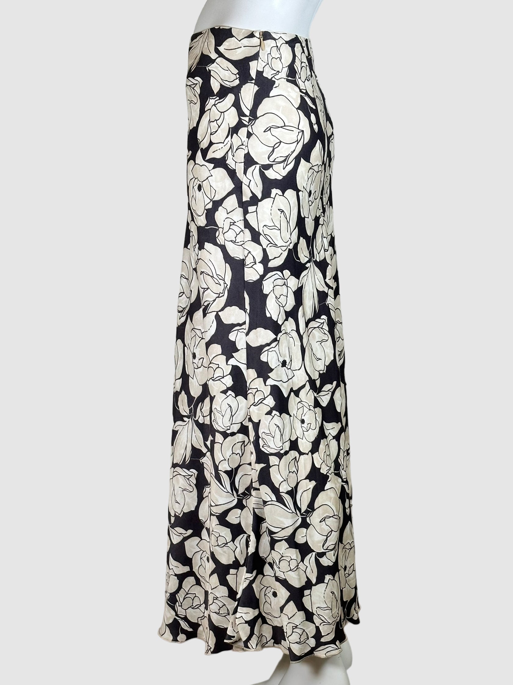 Floral Maxi Skirt - Size Small