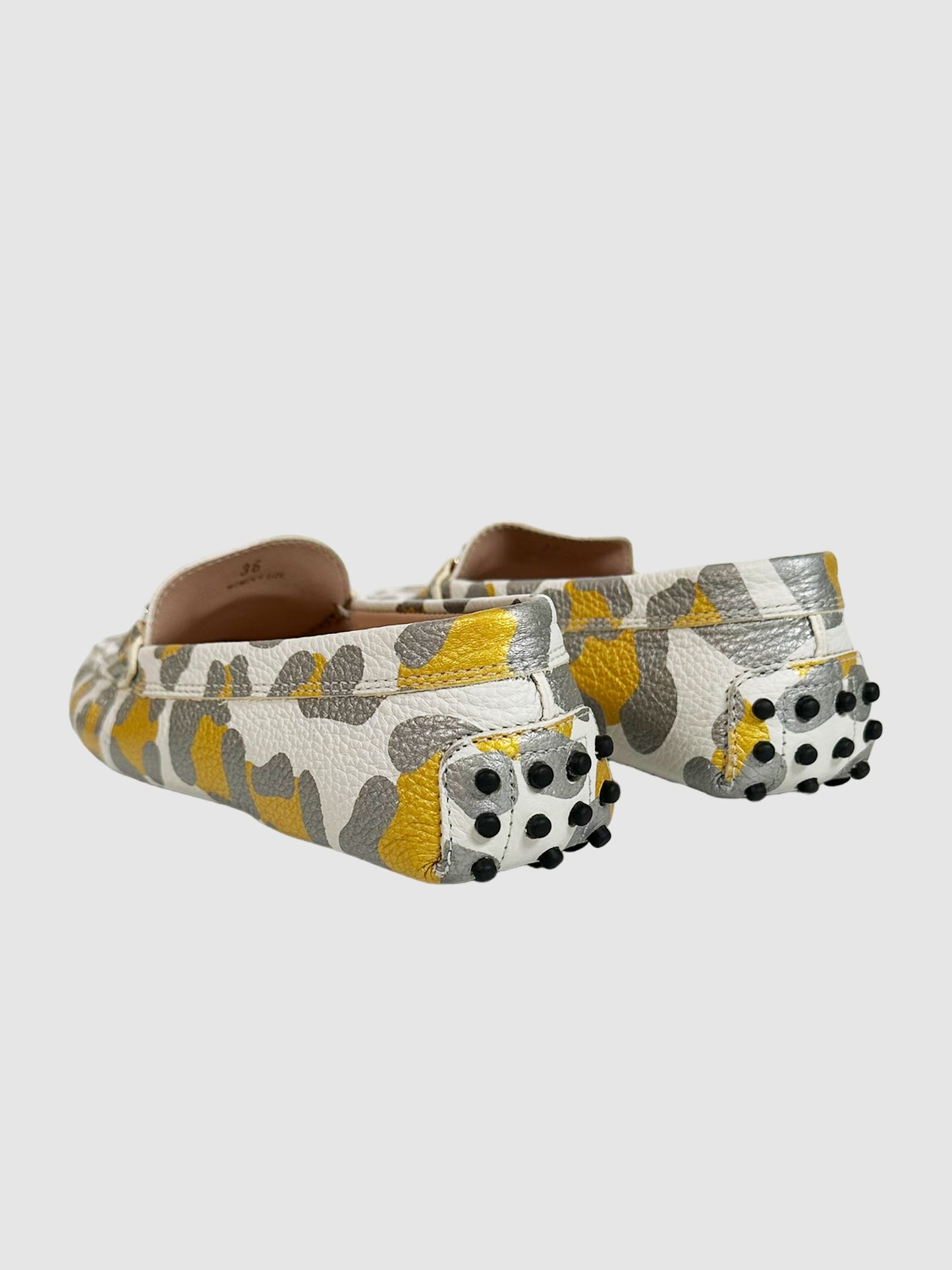 Tod's Animal Print Loafers - Size 36