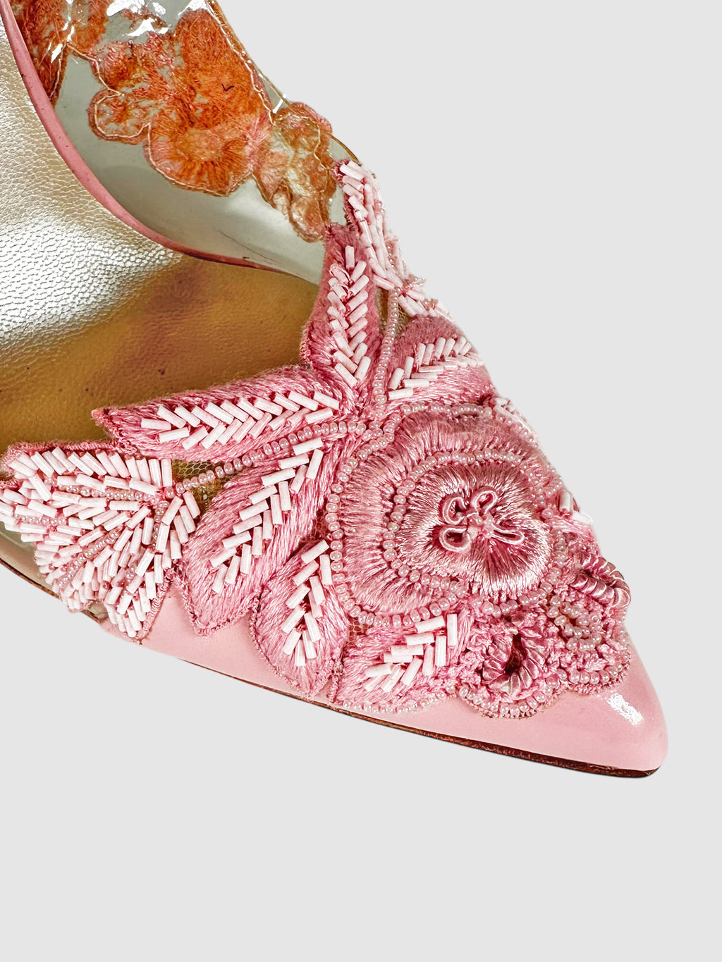 Bead Embellished Alyssa Pumps - Size 38.5