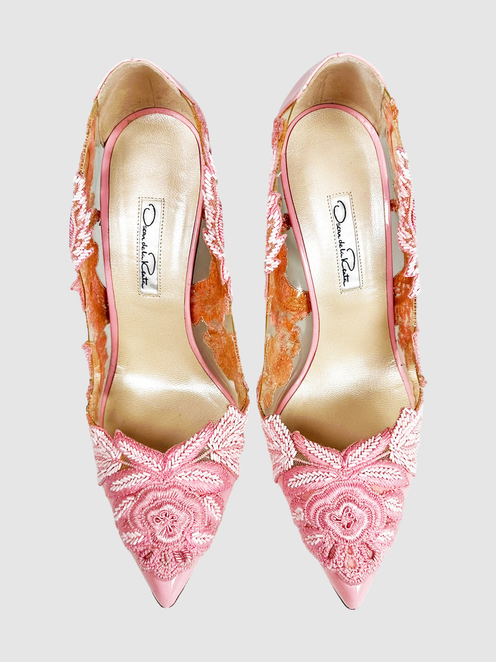 Bead Embellished Alyssa Pumps - Size 38.5