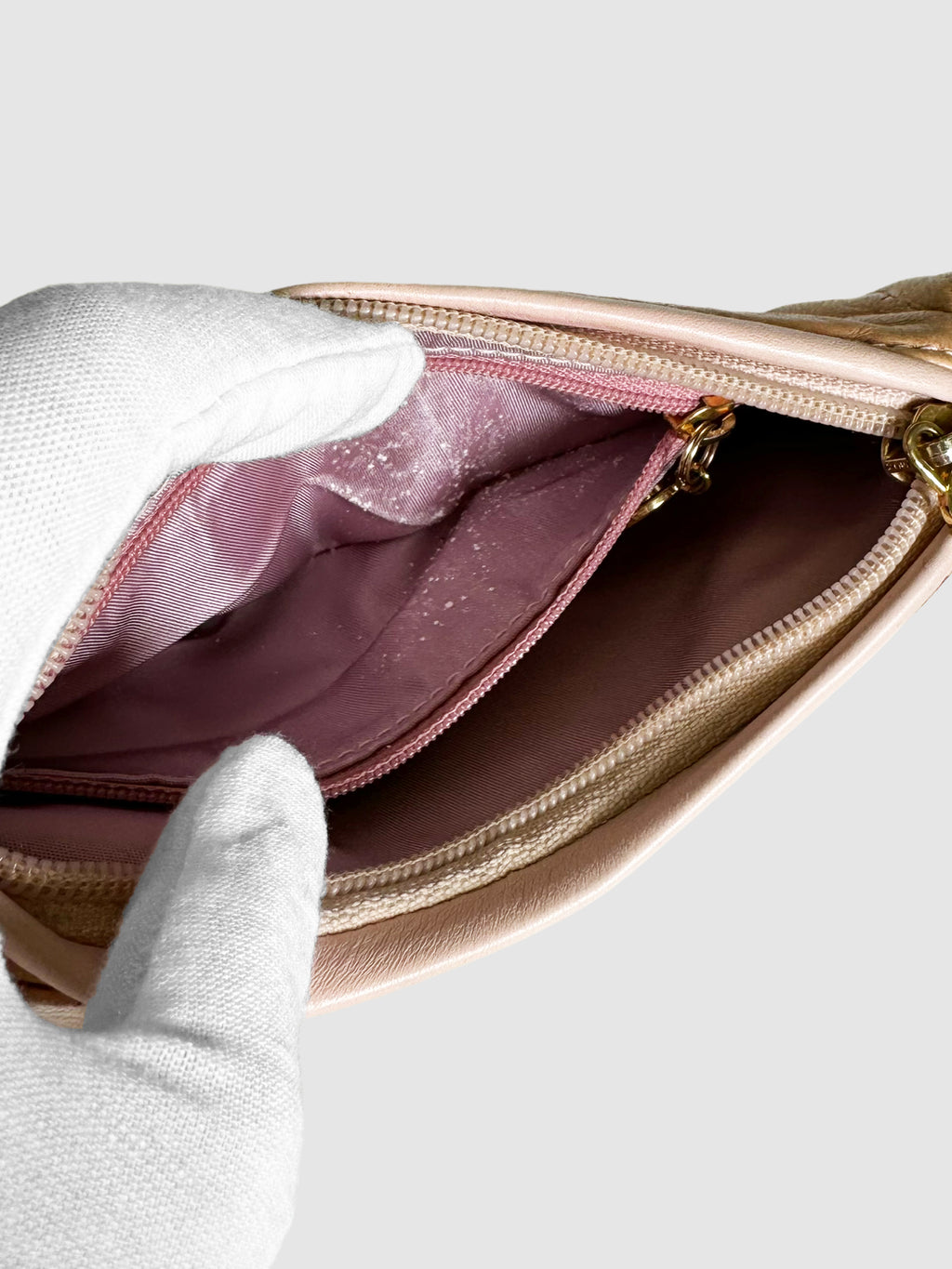 2000 Ostrich Leather Saddle Bag