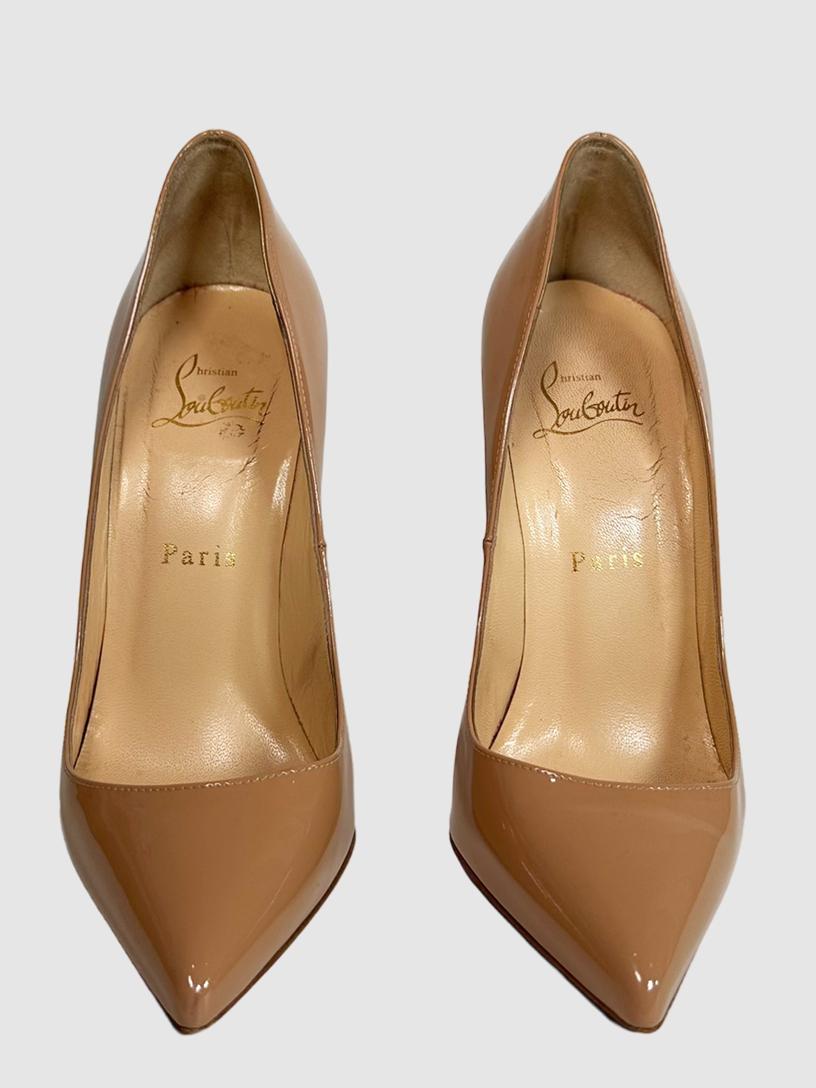 Patent Leather Pumps, Size 37