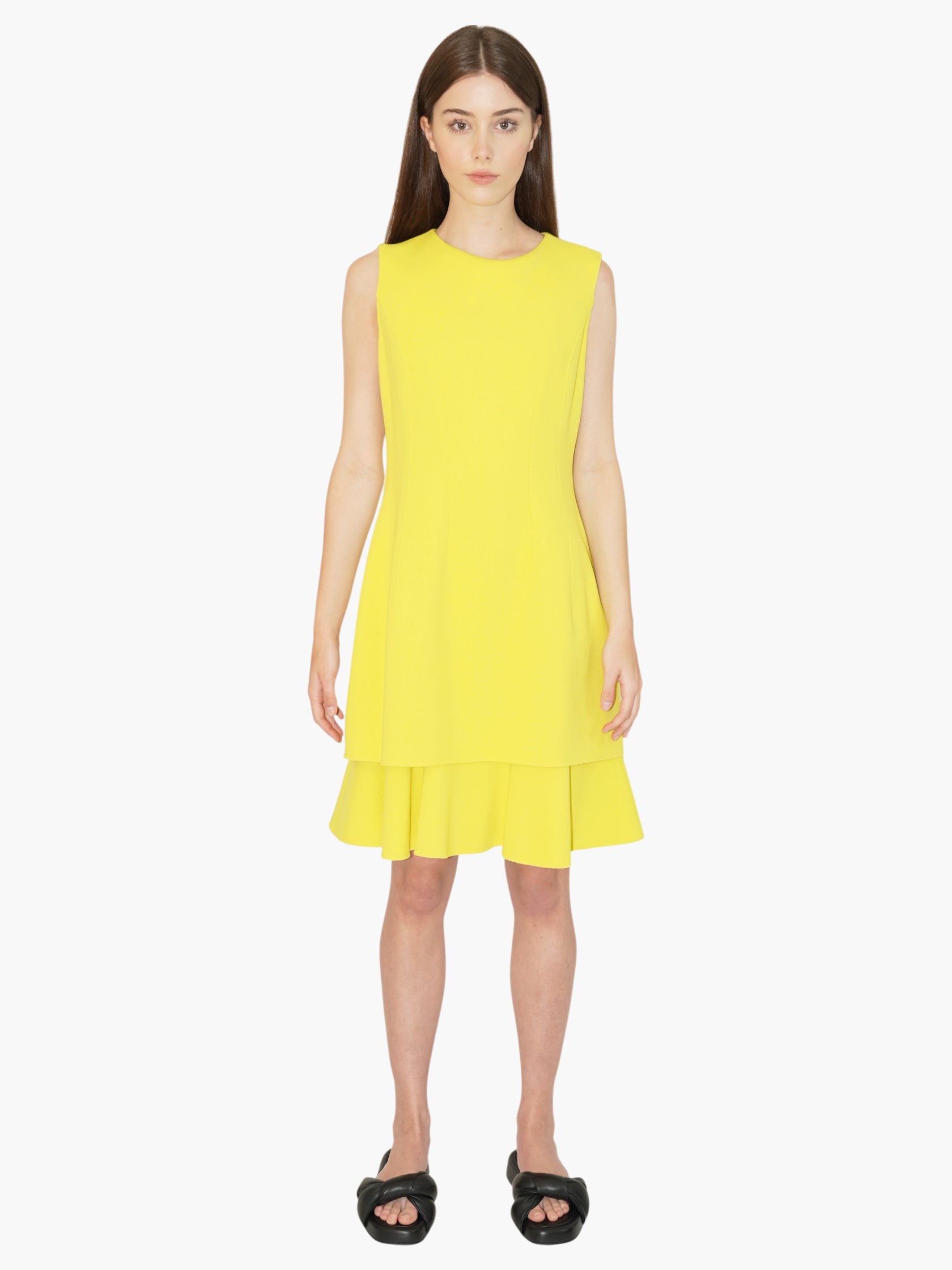 Ruffle Hem Dress