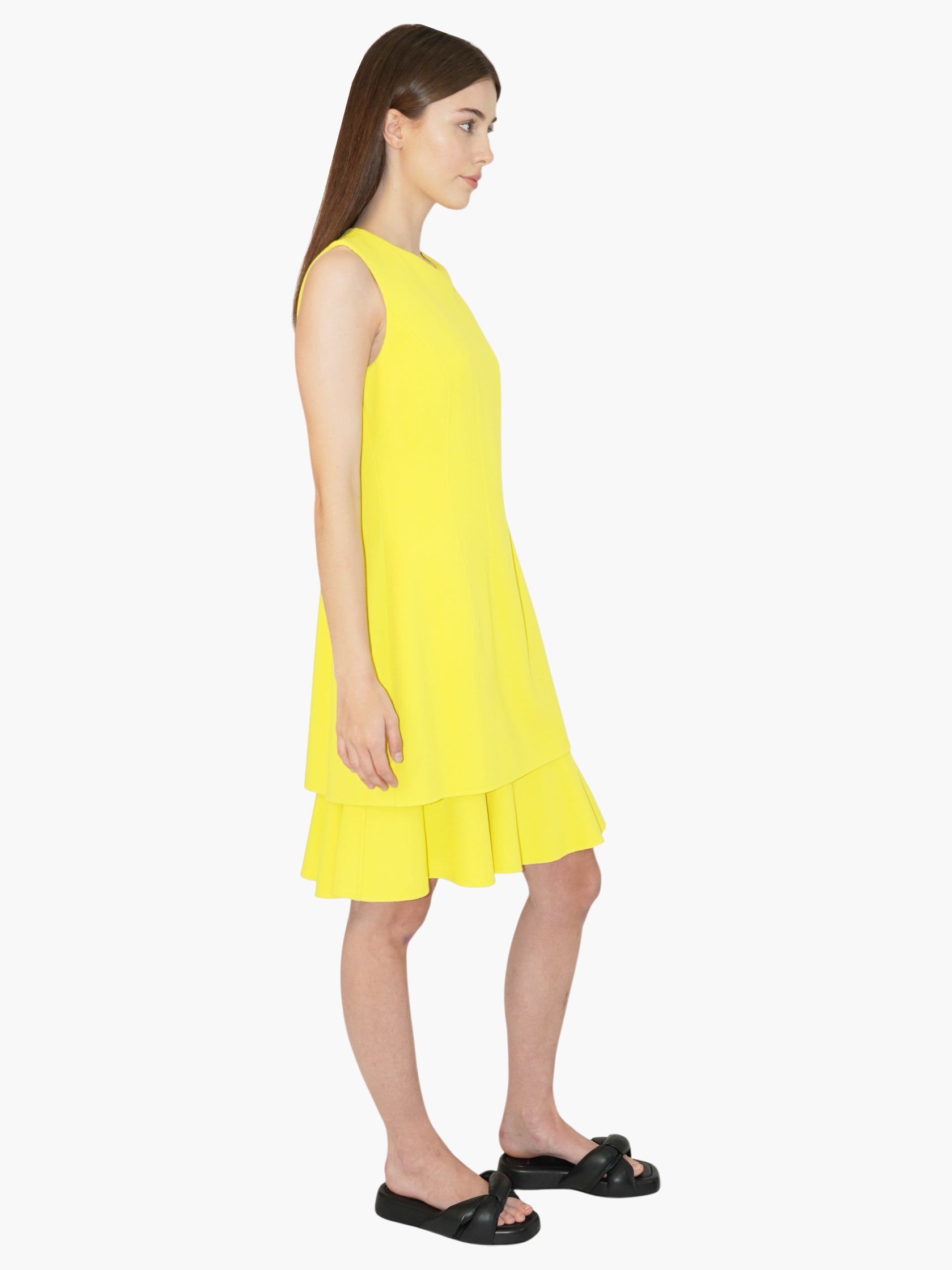 Ruffle Hem Dress