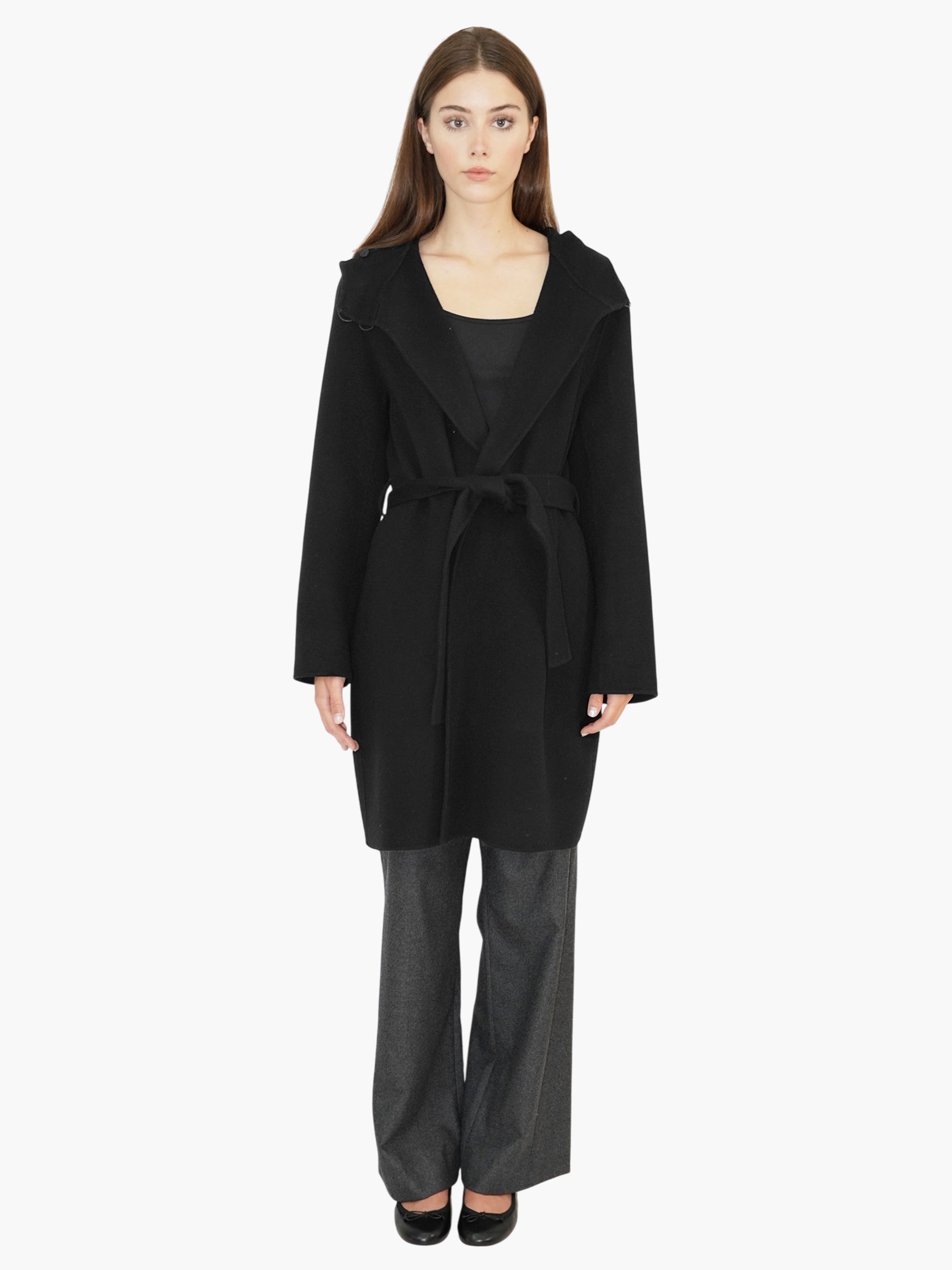Wool Wrap Coat