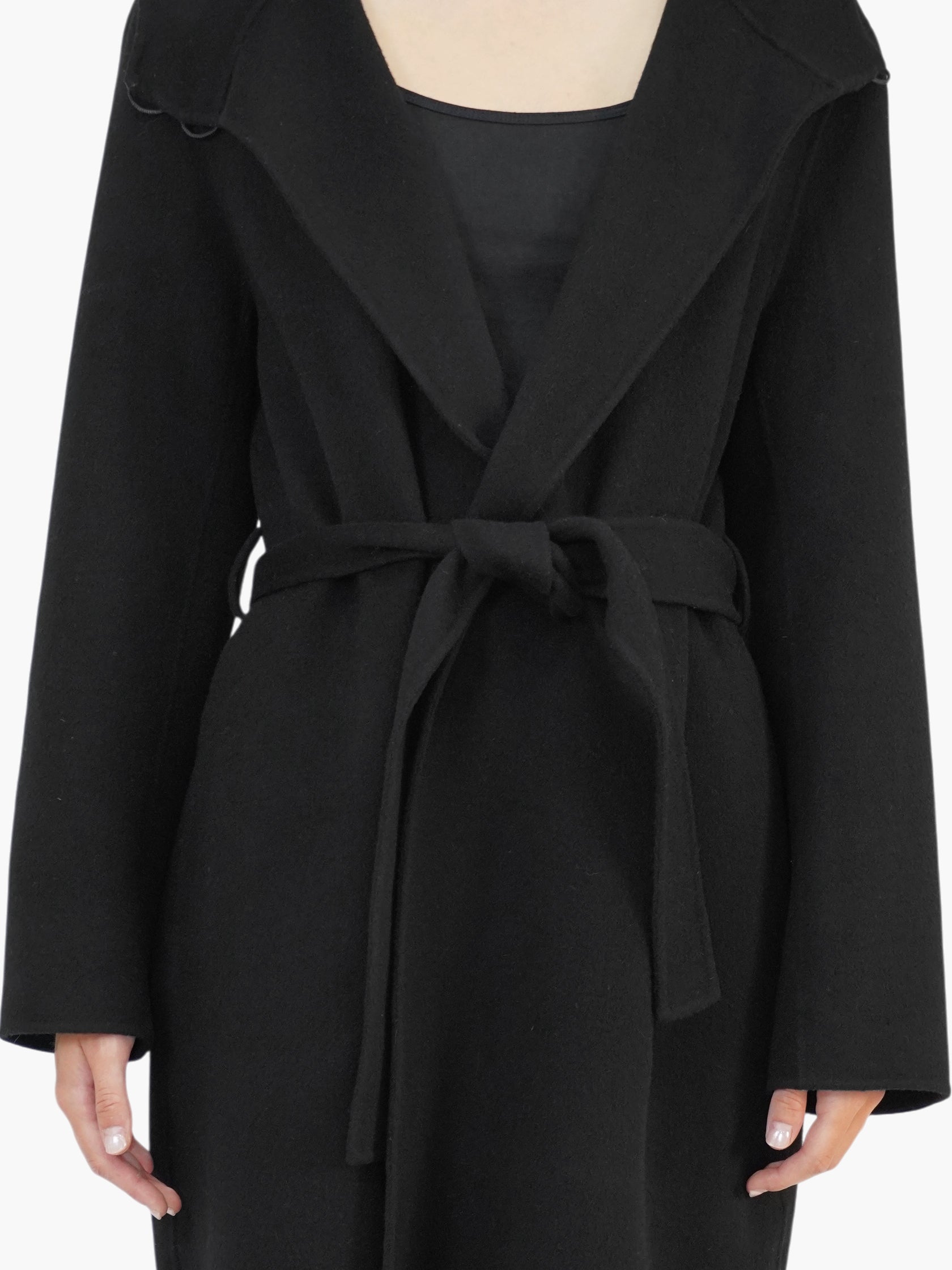 Wool Wrap Coat