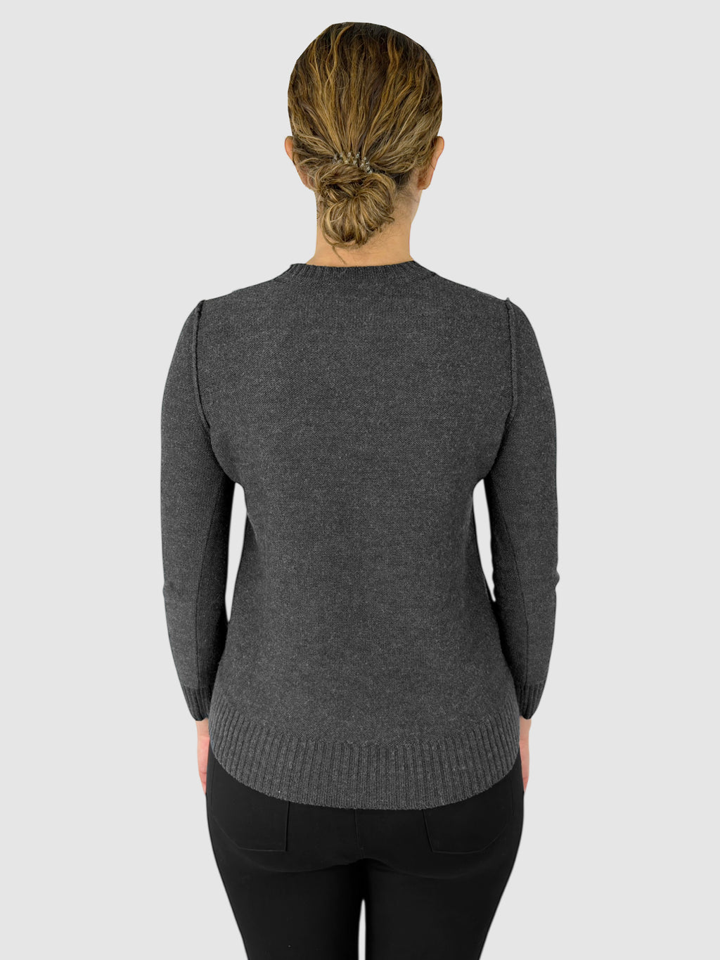 Rhinestone Collar Top