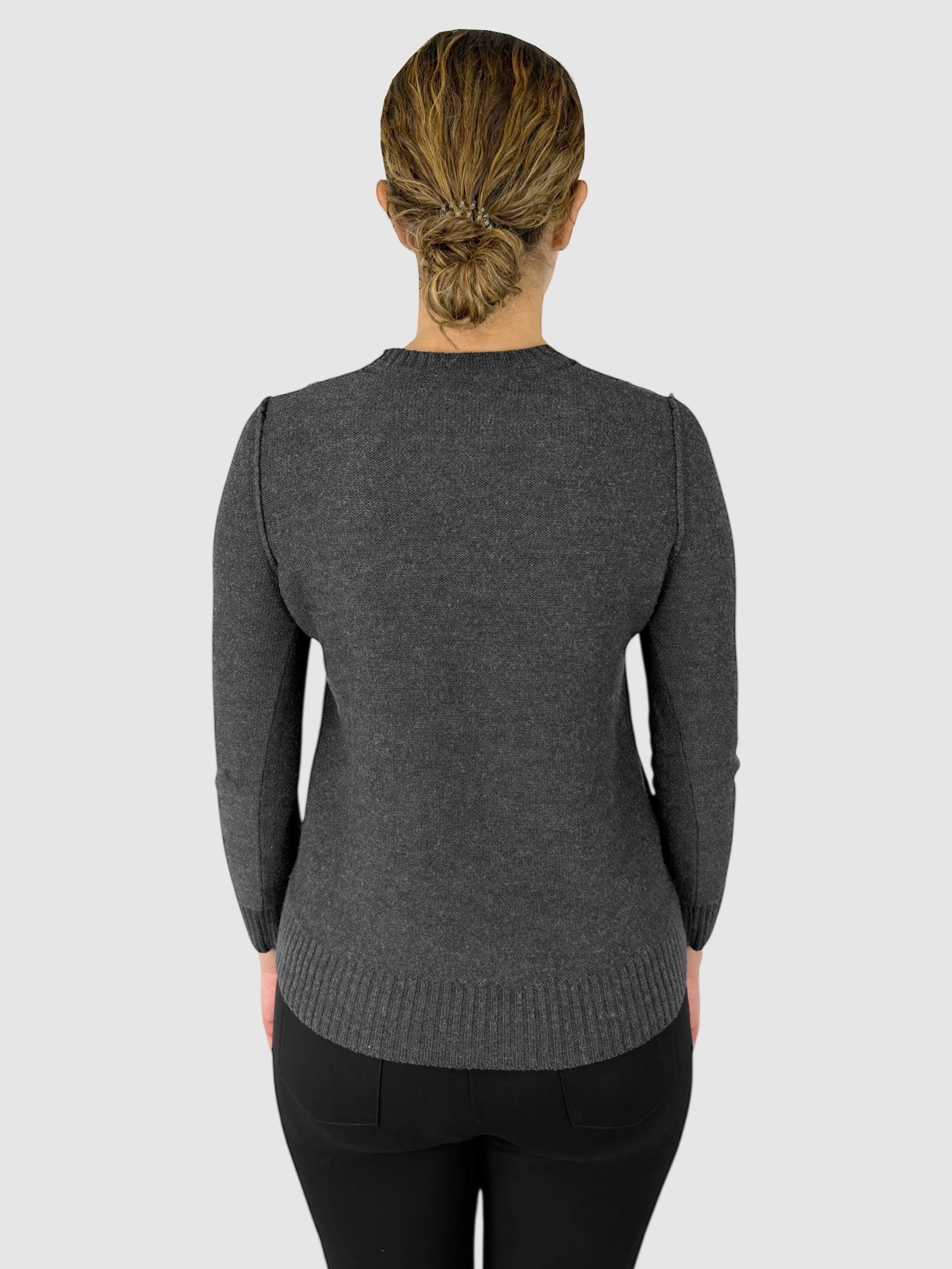 Rhinestone Collar Top