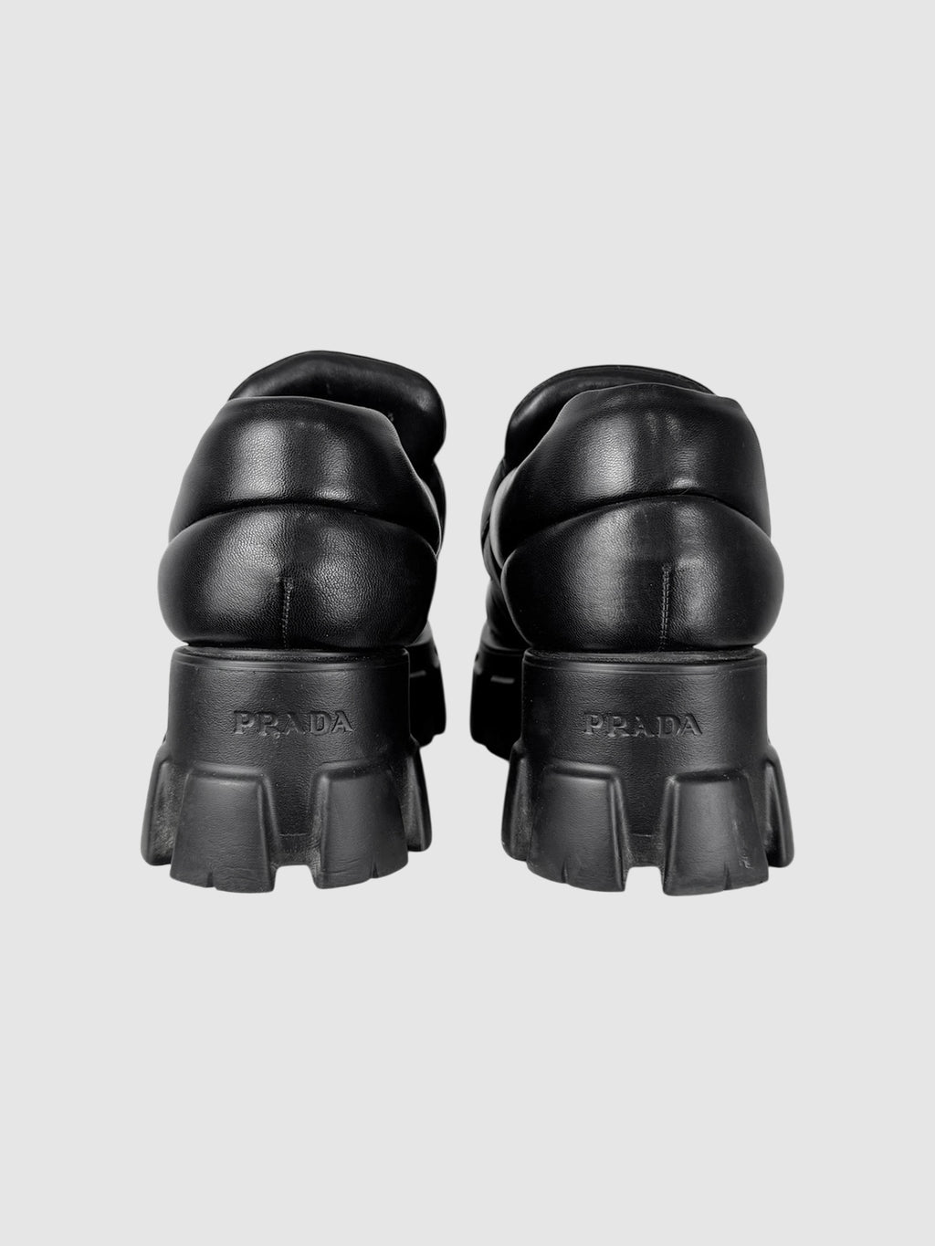 Padded Leather Loafers