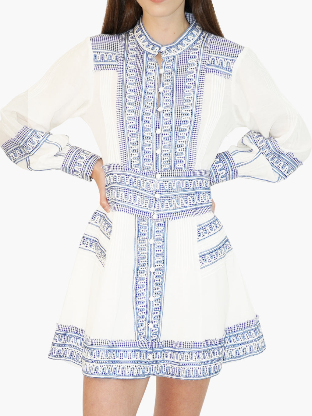 Embroidered Pasha Dress