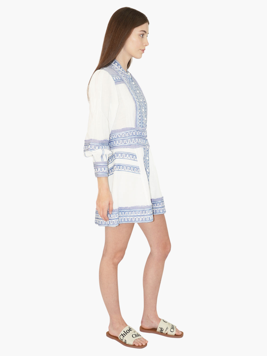 Embroidered Pasha Dress