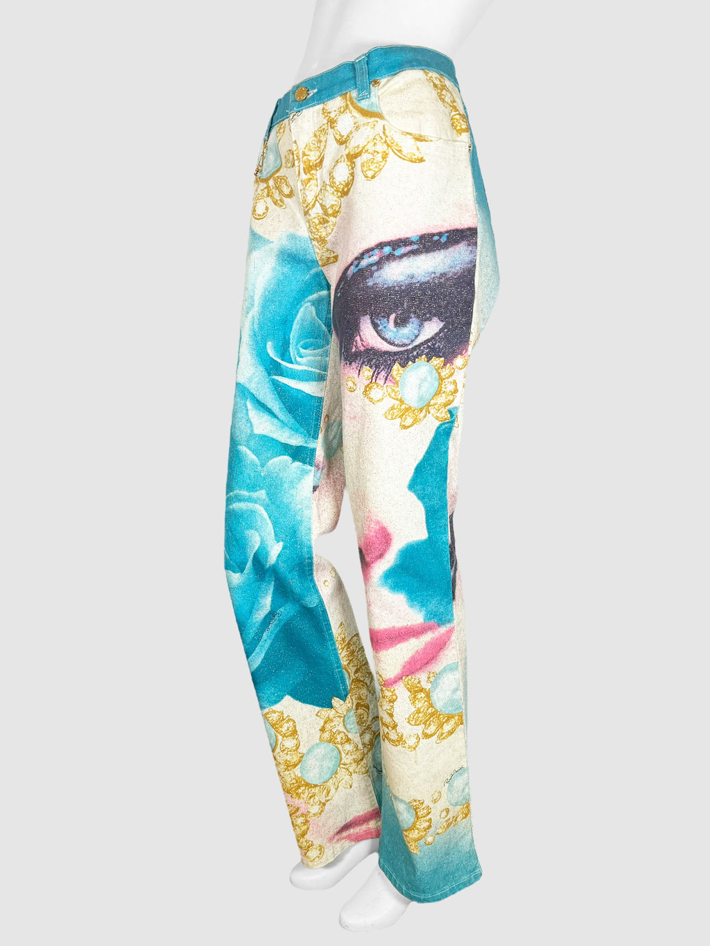 2001 Elizabeth Taylor Eye Pants - Size XL