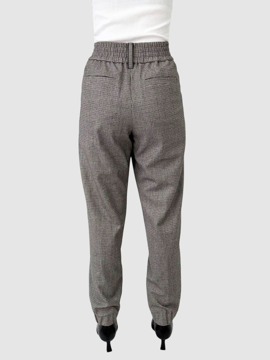 Elasticized Check Pants