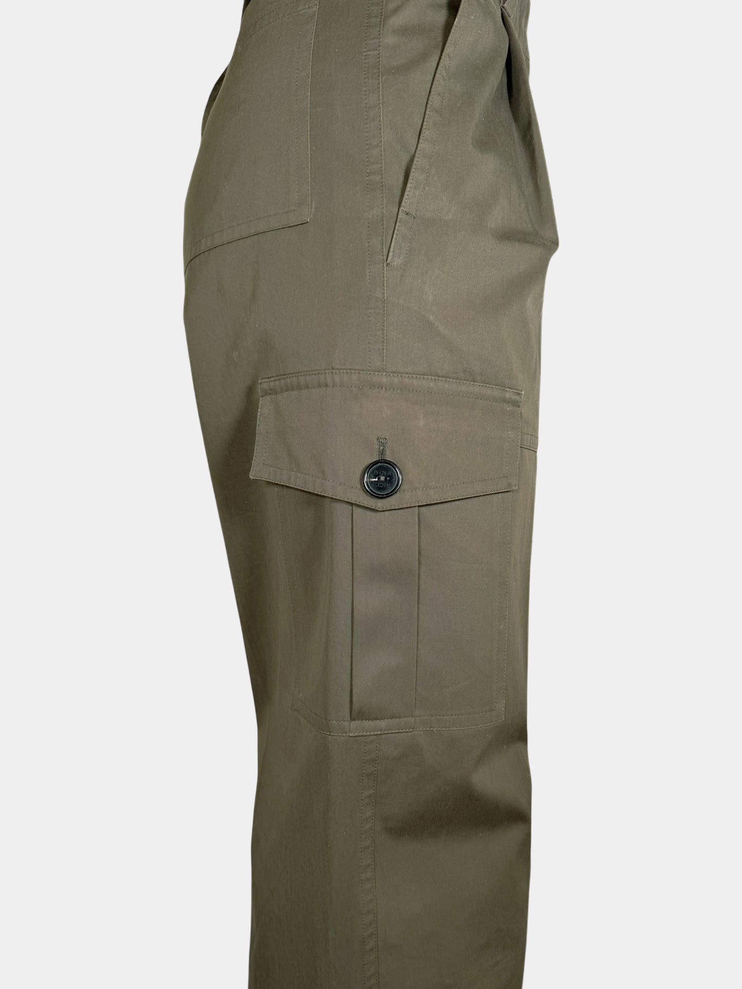 Wide Leg Cargo Pants - Size 34