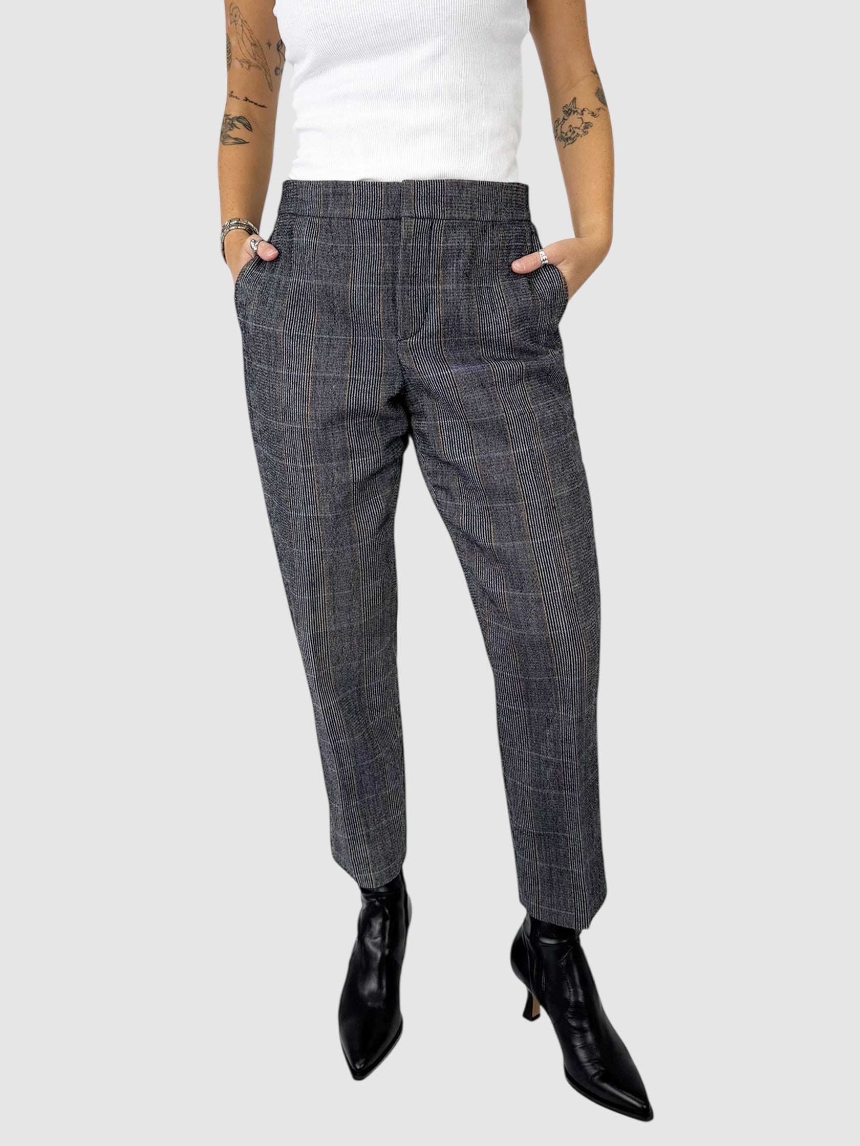 Plaid Dress Pants