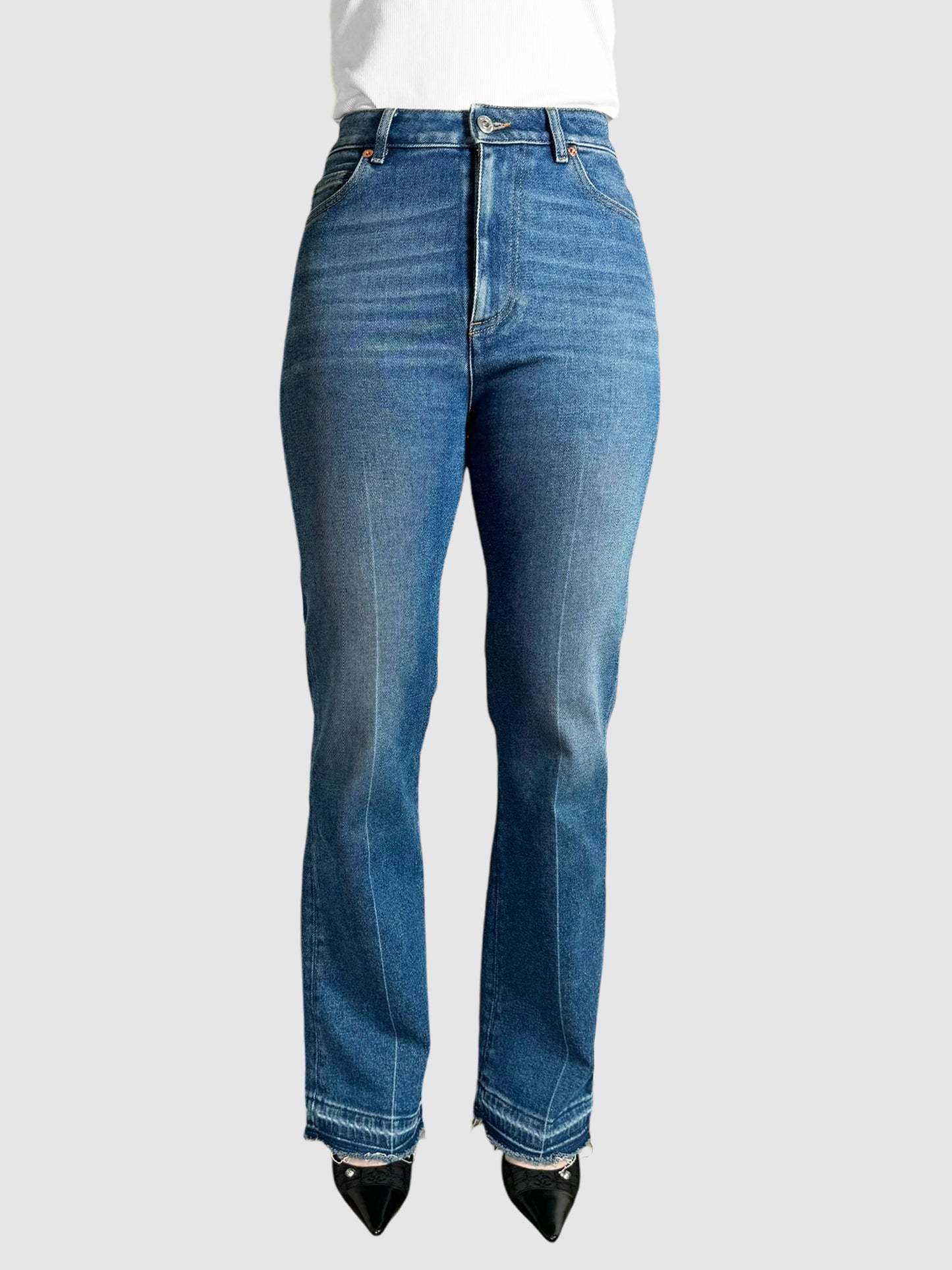 Semi-Flare Boot Cut Jeans - Size 26