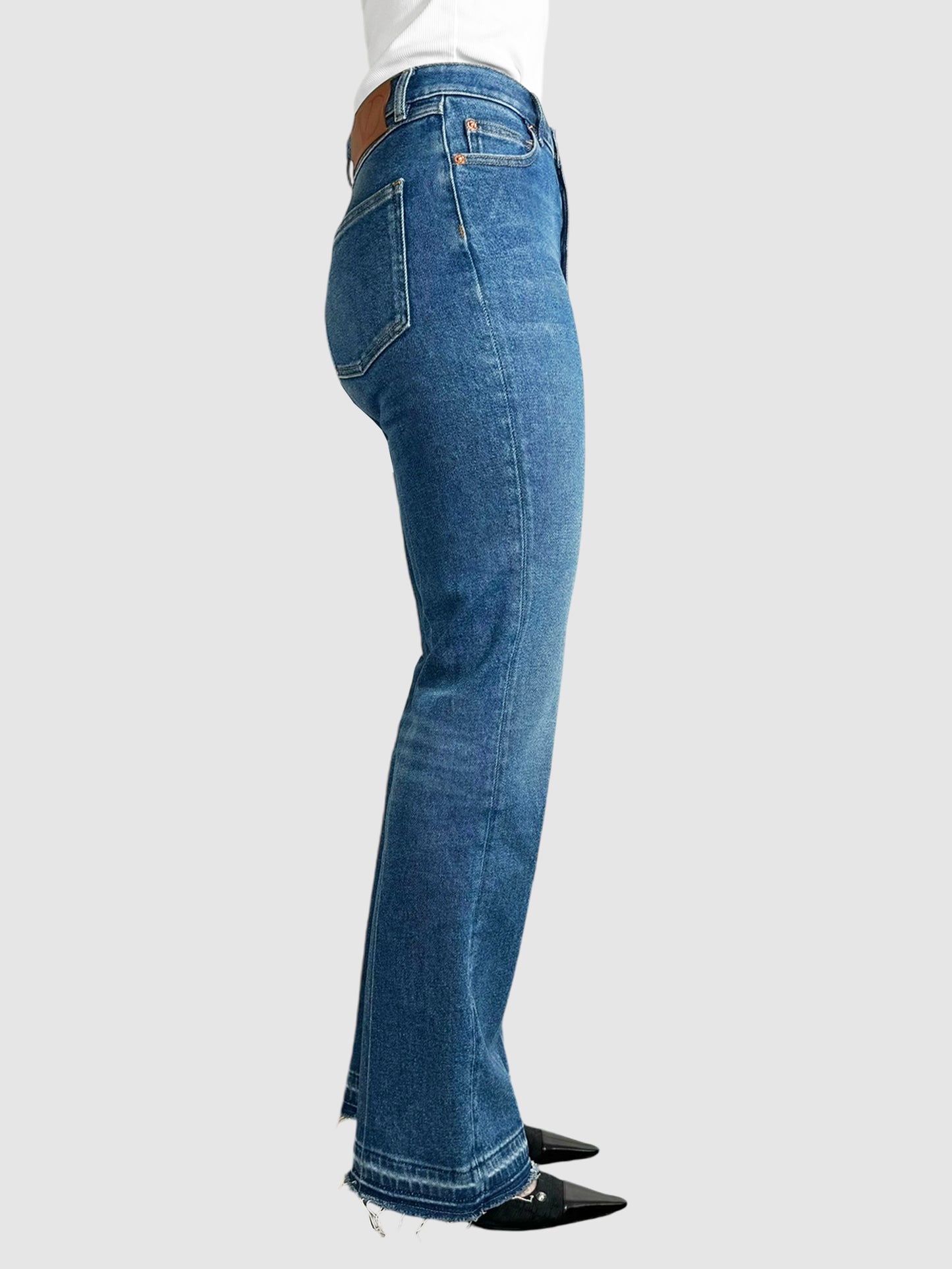 Semi-Flare Boot Cut Jeans - Size 26