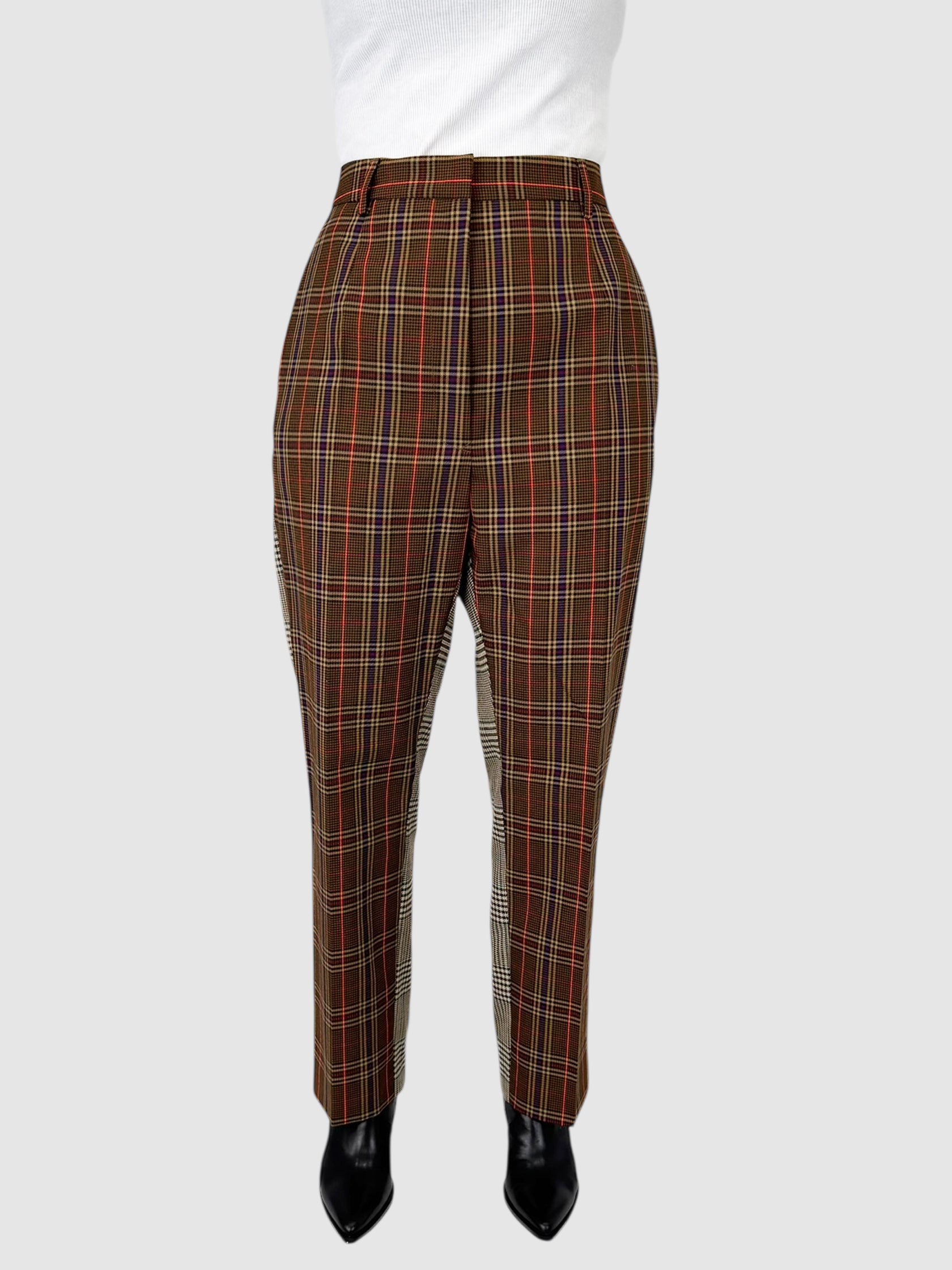 Dual Check Pants