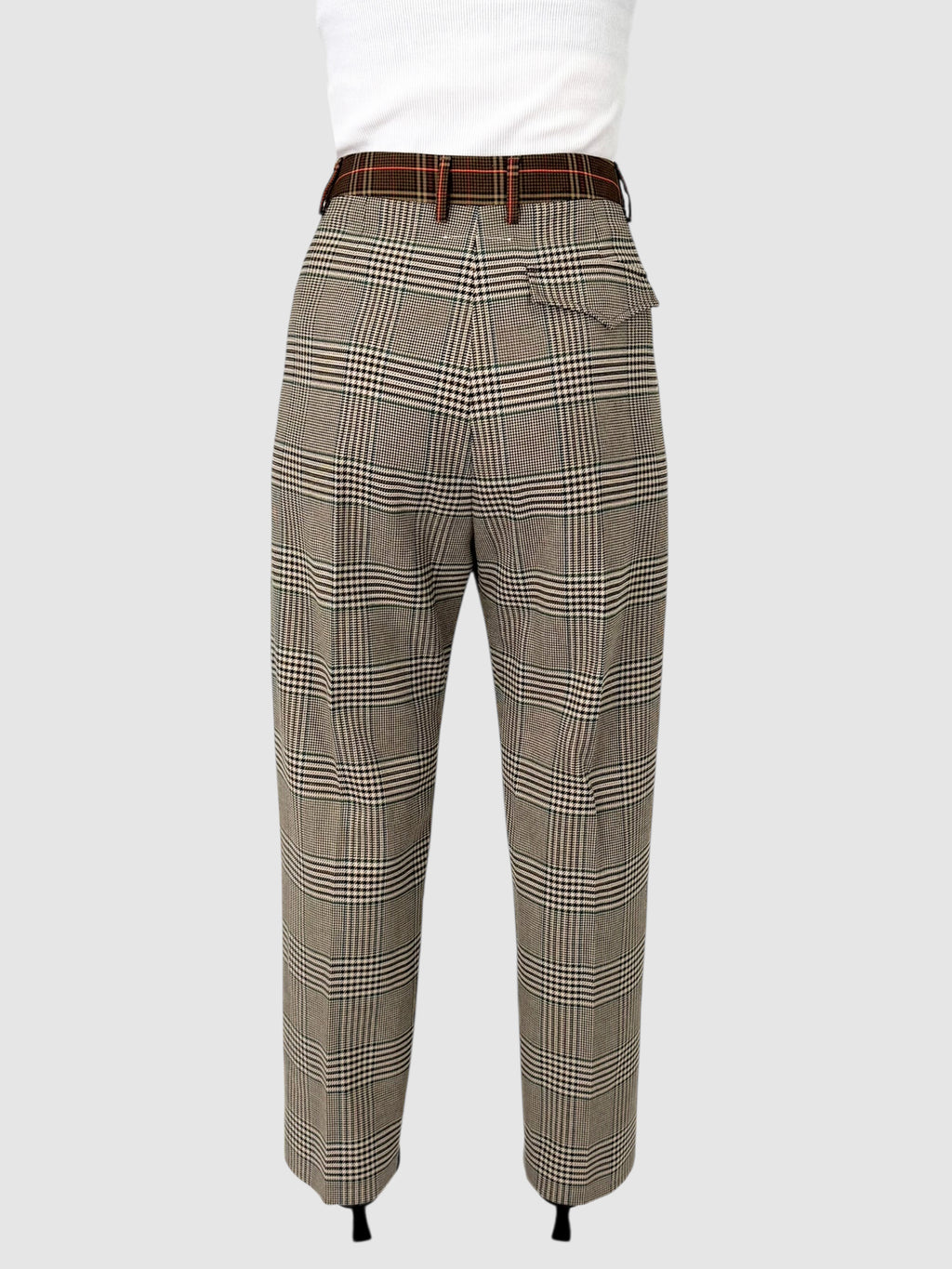 Dual Check Pants