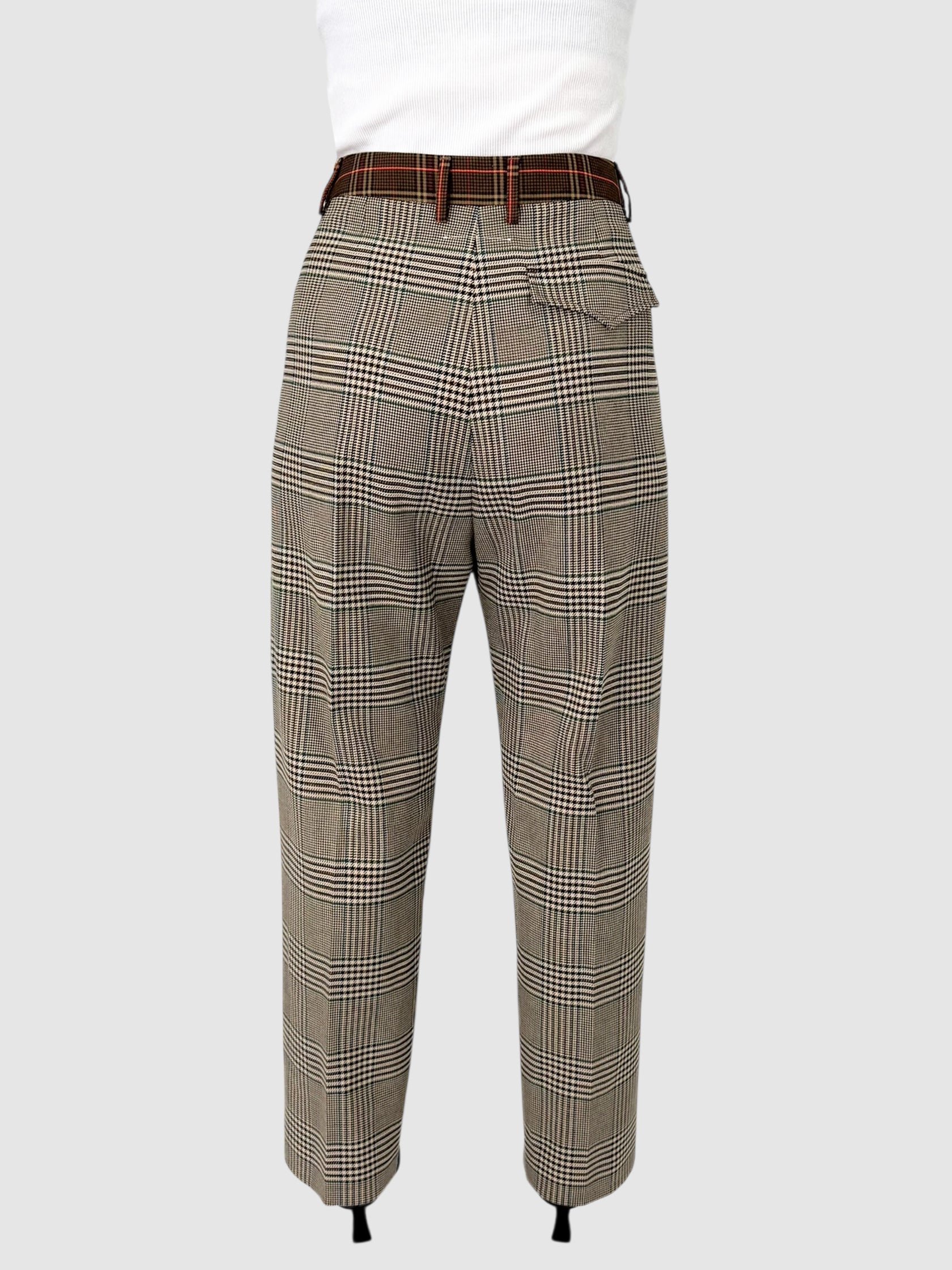 Dual Check Pants