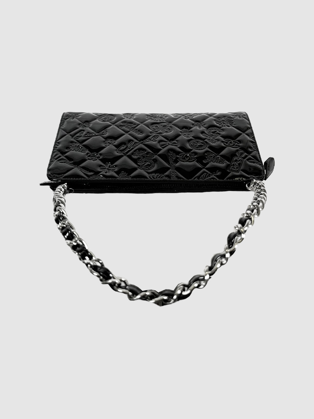 2009 Patent Calfskin Lucky Symbols Pochette